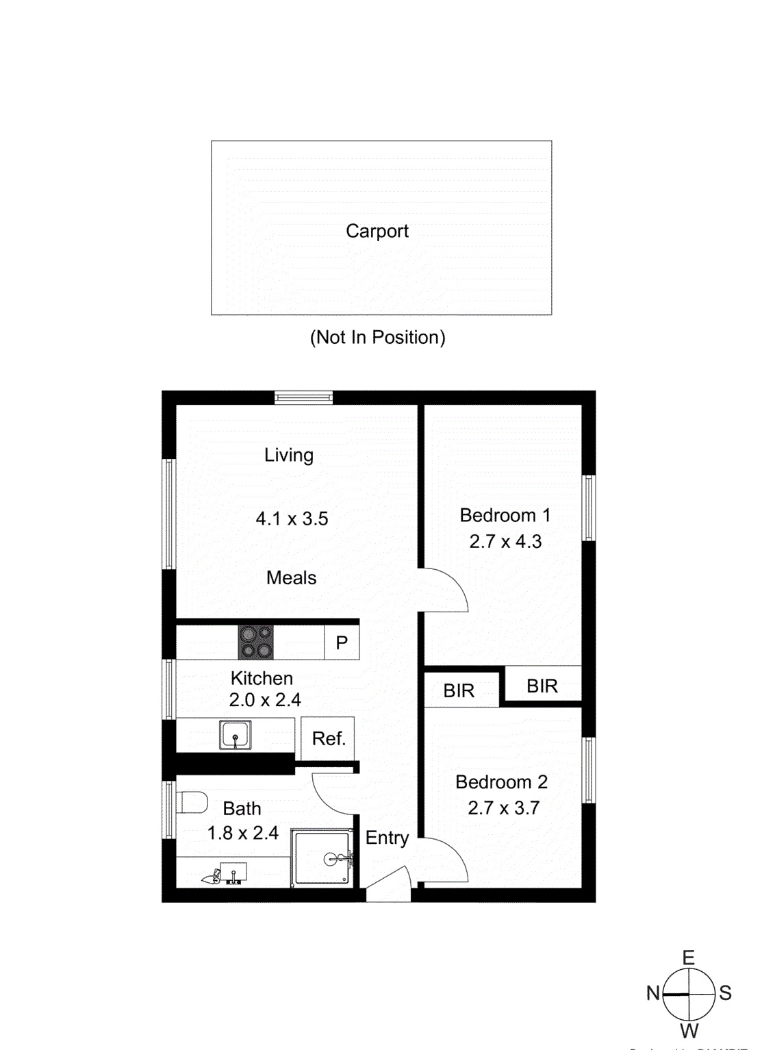 21/806 Warrigal Road, MALVERN EAST VIC 3145 - Floorplan