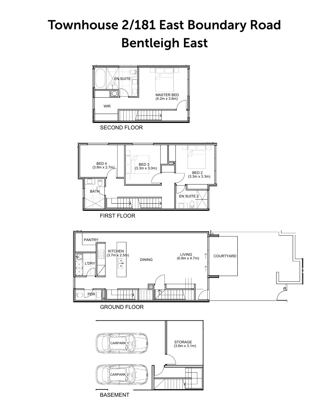 2/181 East Boundary Road, Bentleigh East VIC 3165 - Floorplan
