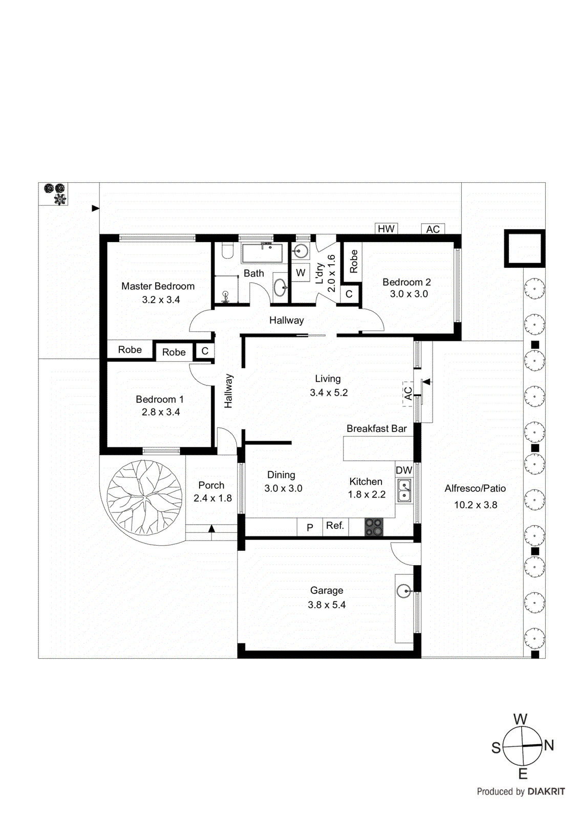2/181 Waverley Road, Mount Waverley VIC 3149 - Floorplan