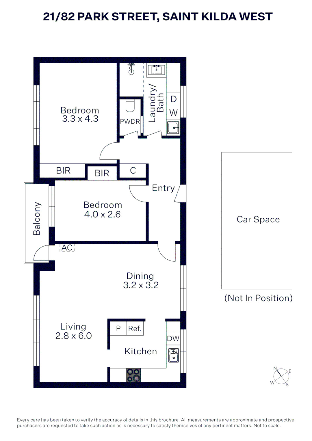 21/82 Park Street, St Kilda West VIC 3182 - Floorplan