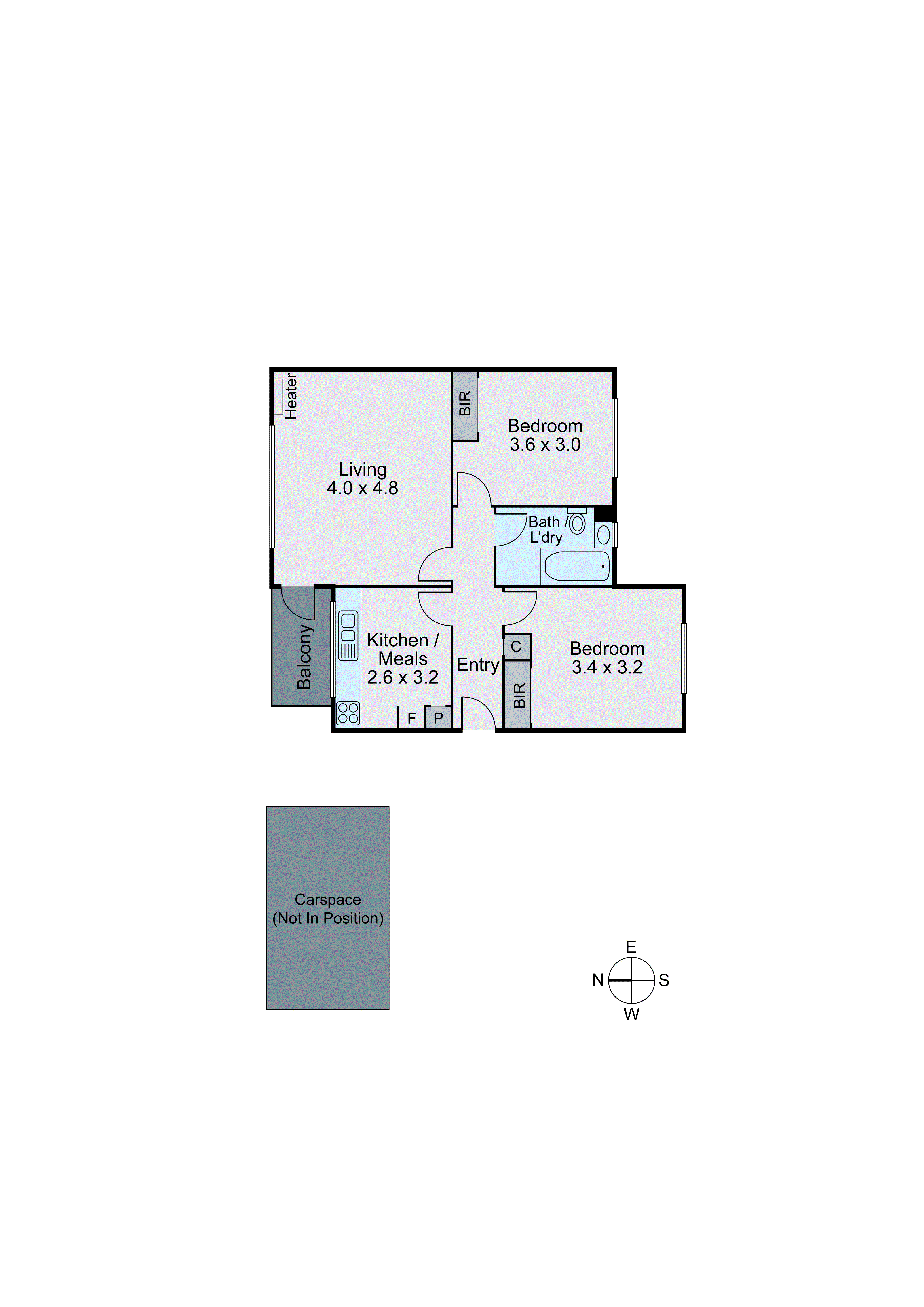 2/183 Auburn Road, Hawthorn VIC 3122 - Floorplan