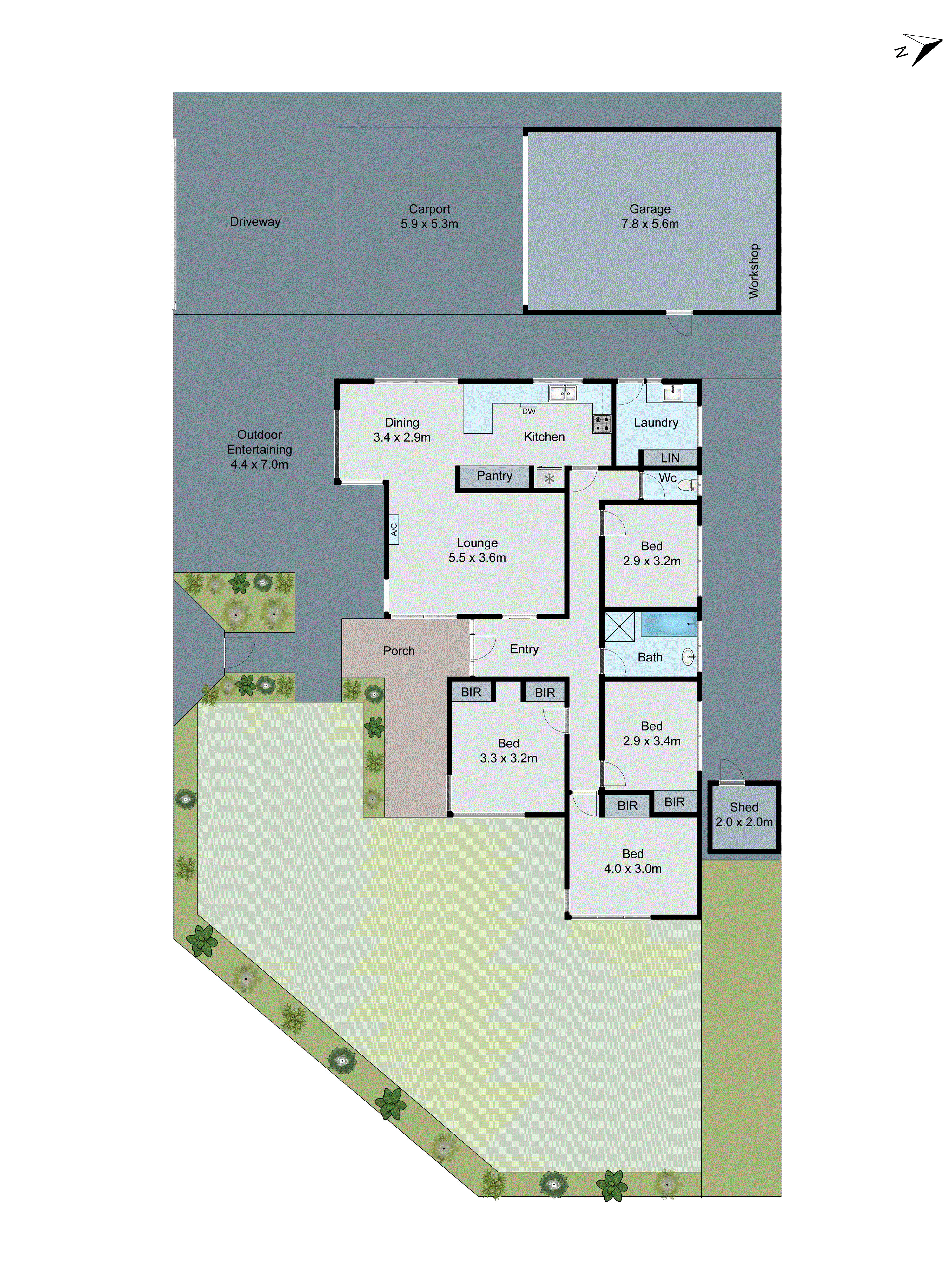 219 Anakie Road, Bell Post Hill VIC 3215 - Floorplan