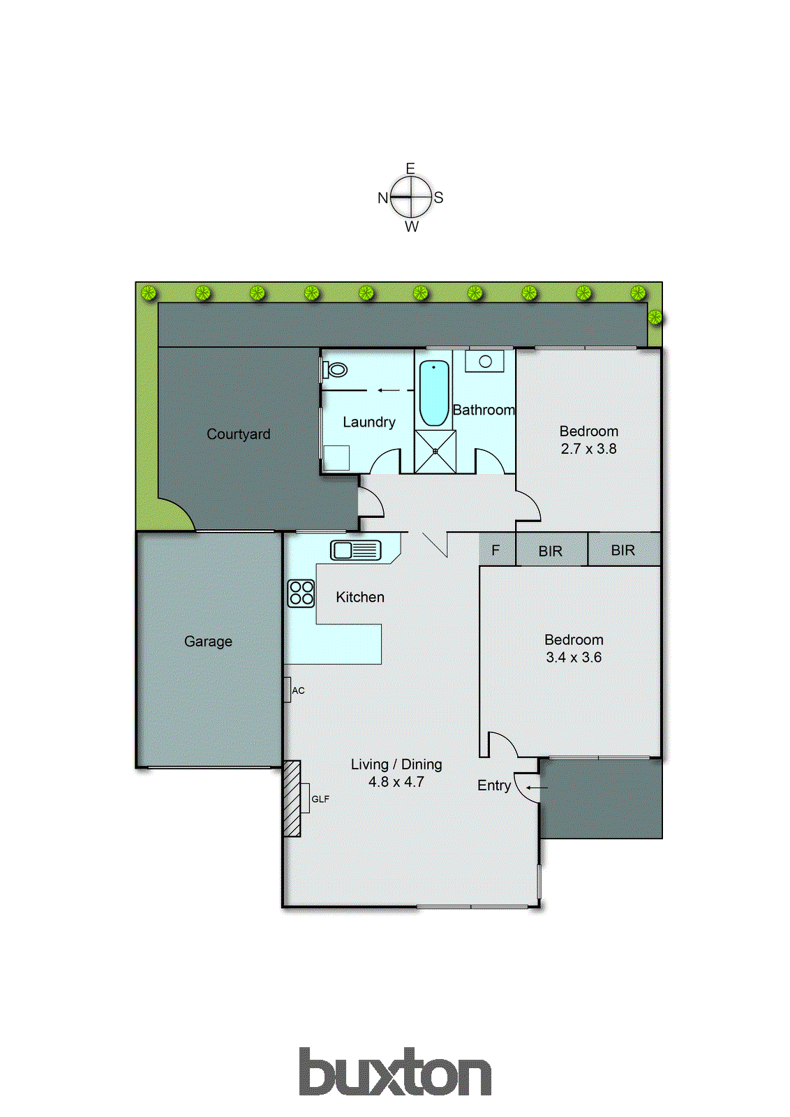 2/19 Barilla Road, Moorabbin VIC 3189 - Floorplan