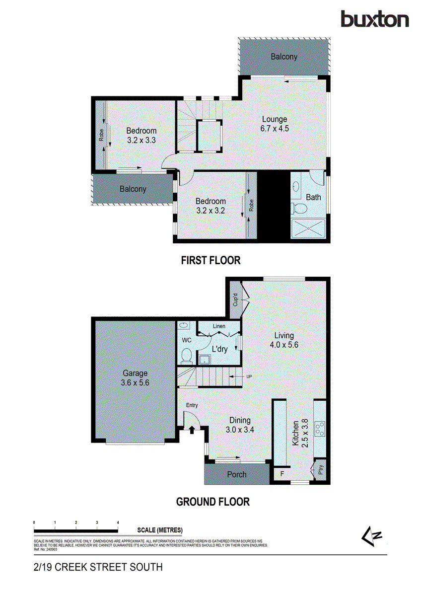 2/19 Creek Street South, Bendigo VIC 3550 - Floorplan