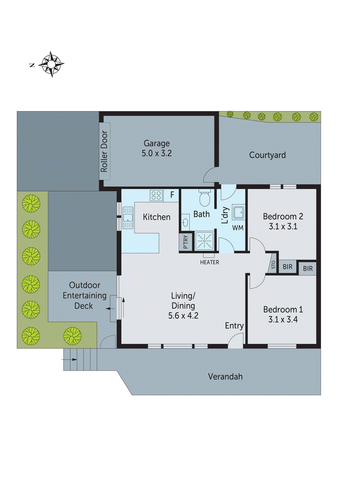 2/19 Donvale Drive, Leopold VIC 3224 - Floorplan