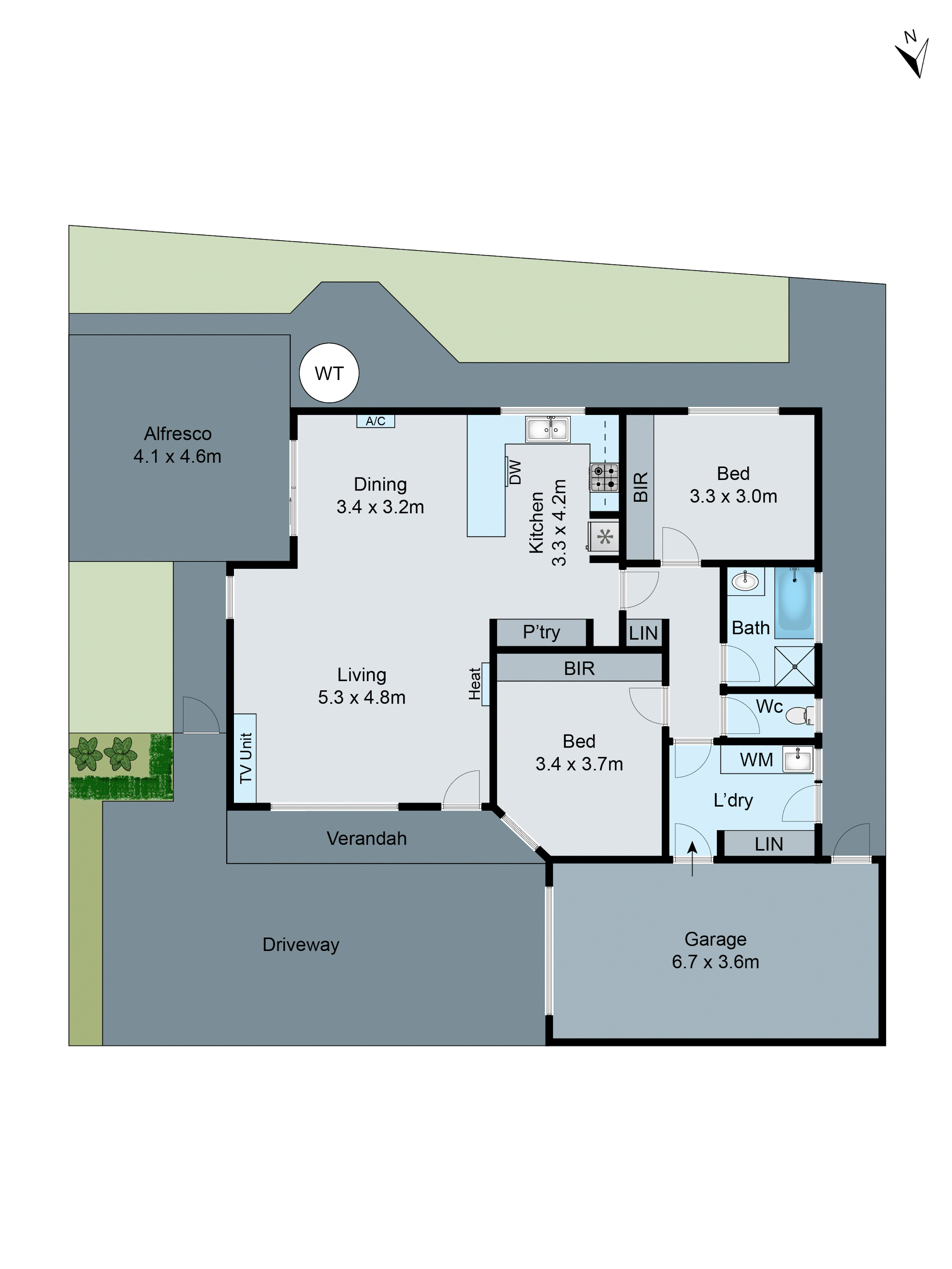 2/19 Hindle Street, Grovedale VIC 3216 - Floorplan