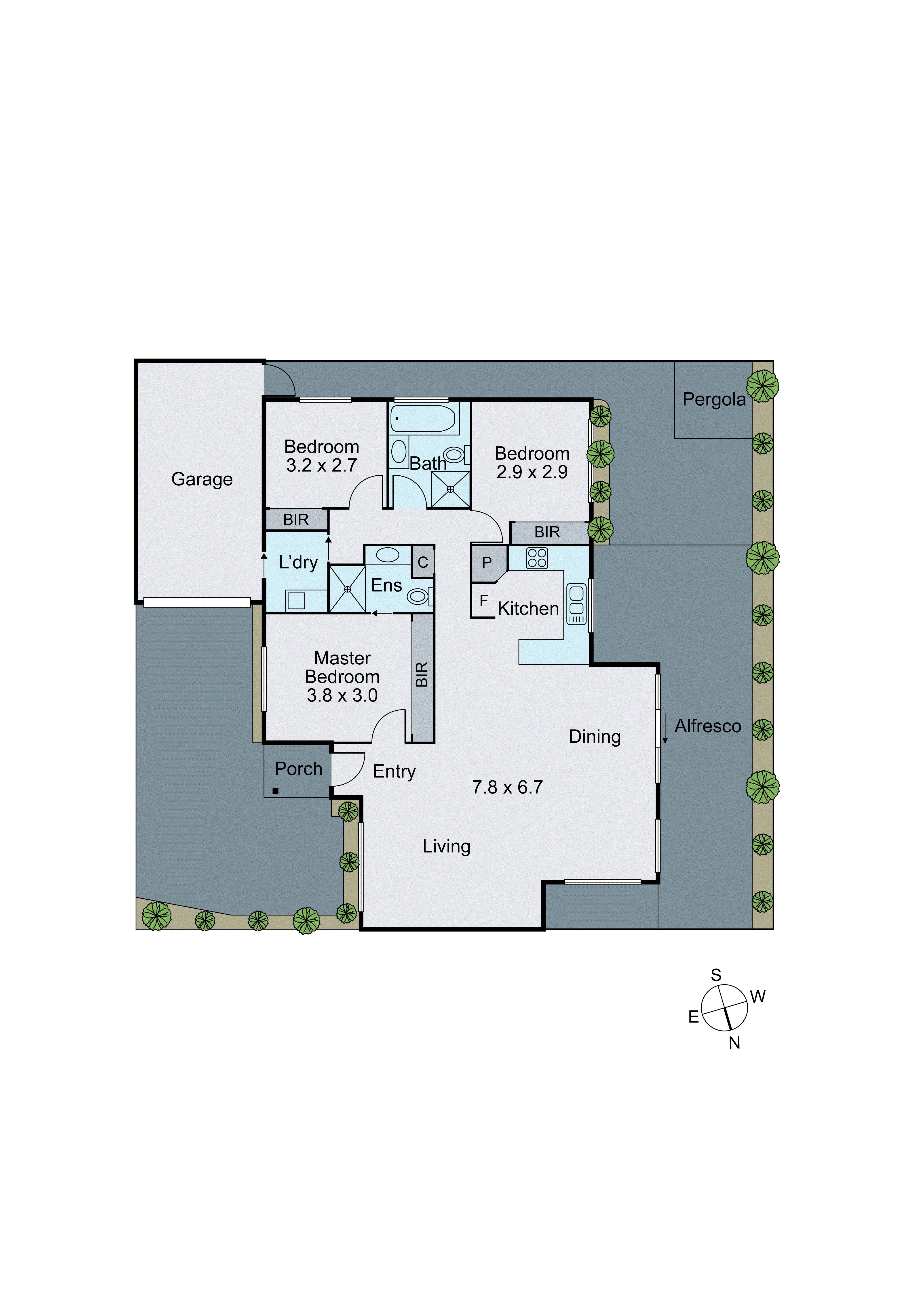 2/19 Houston Street, Mentone VIC 3194 - Floorplan