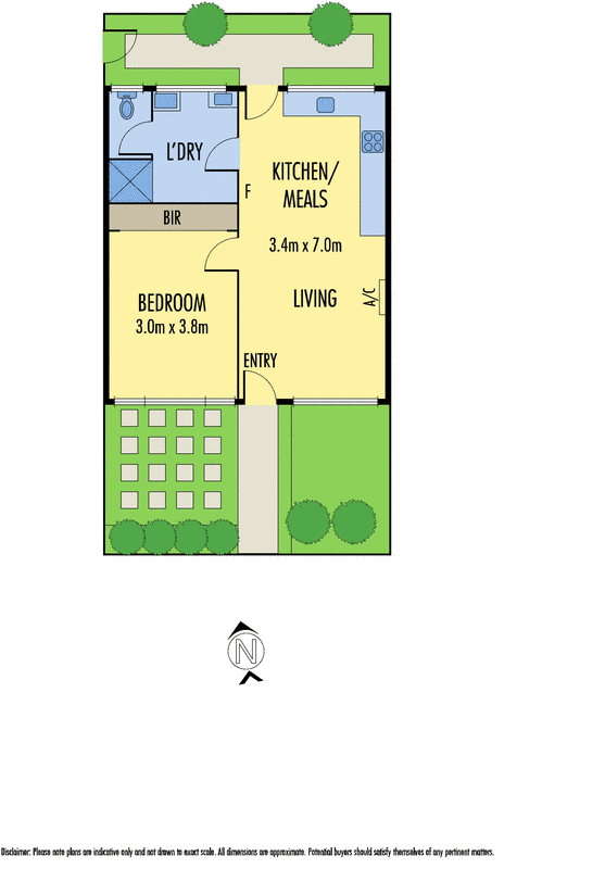 2/19 Itkeston Street, Herne Hill VIC 3218 - Floorplan
