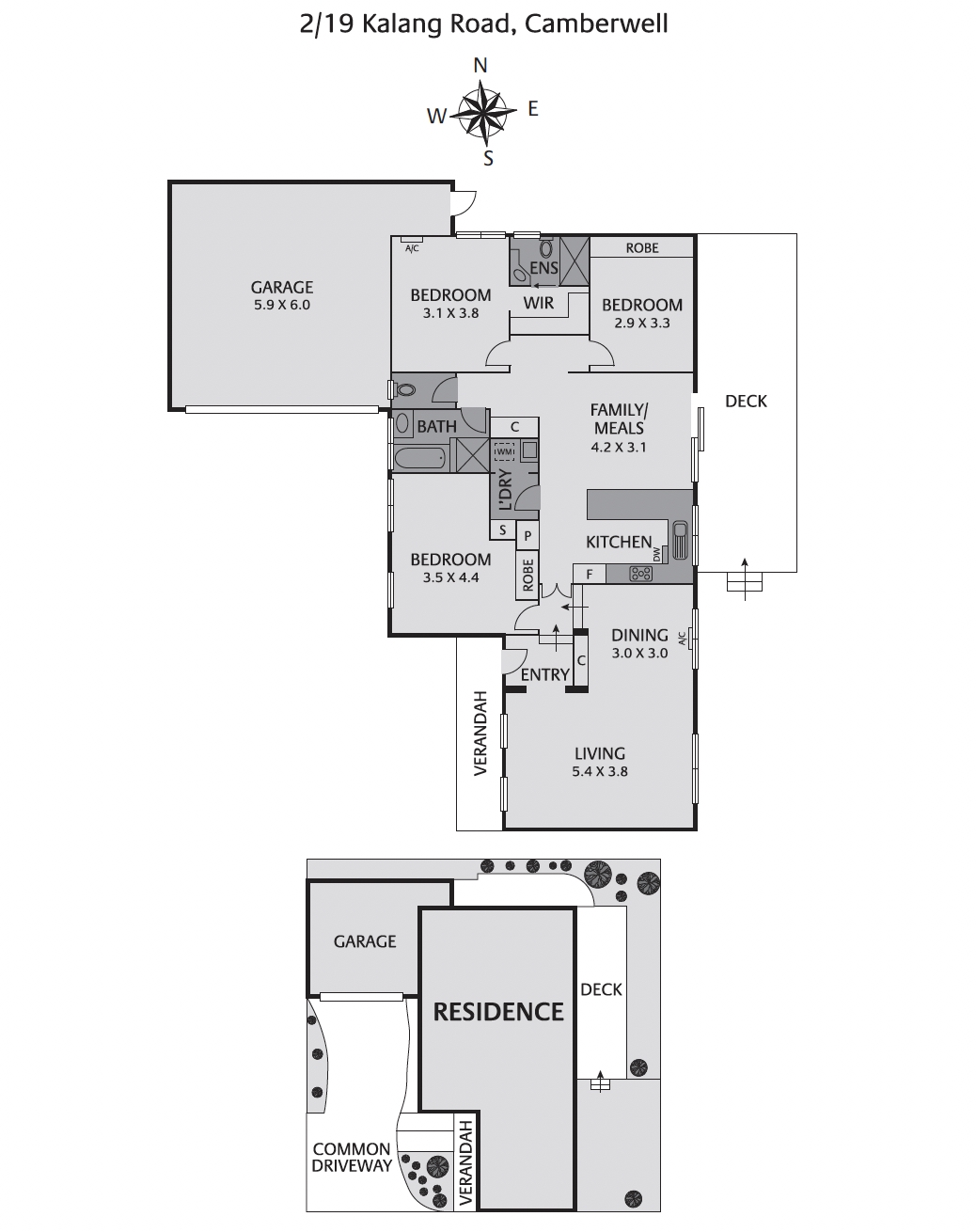 2/19 Kalang Road, CAMBERWELL VIC 3124 - Floorplan