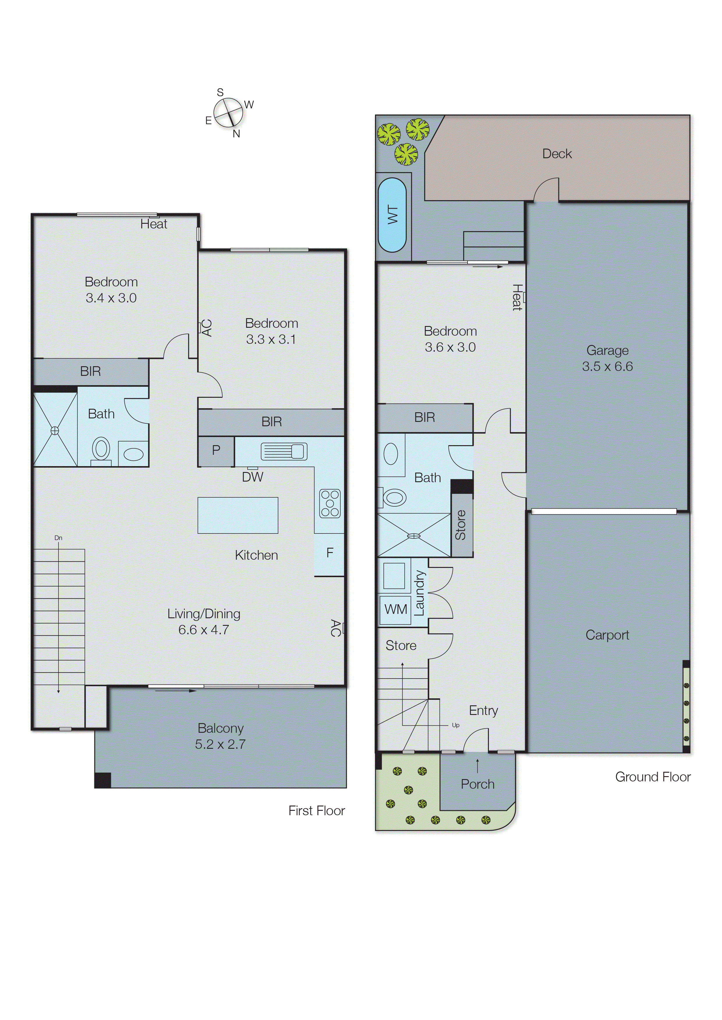 2/19 Laburnum Street, Parkdale VIC 3195 - Floorplan