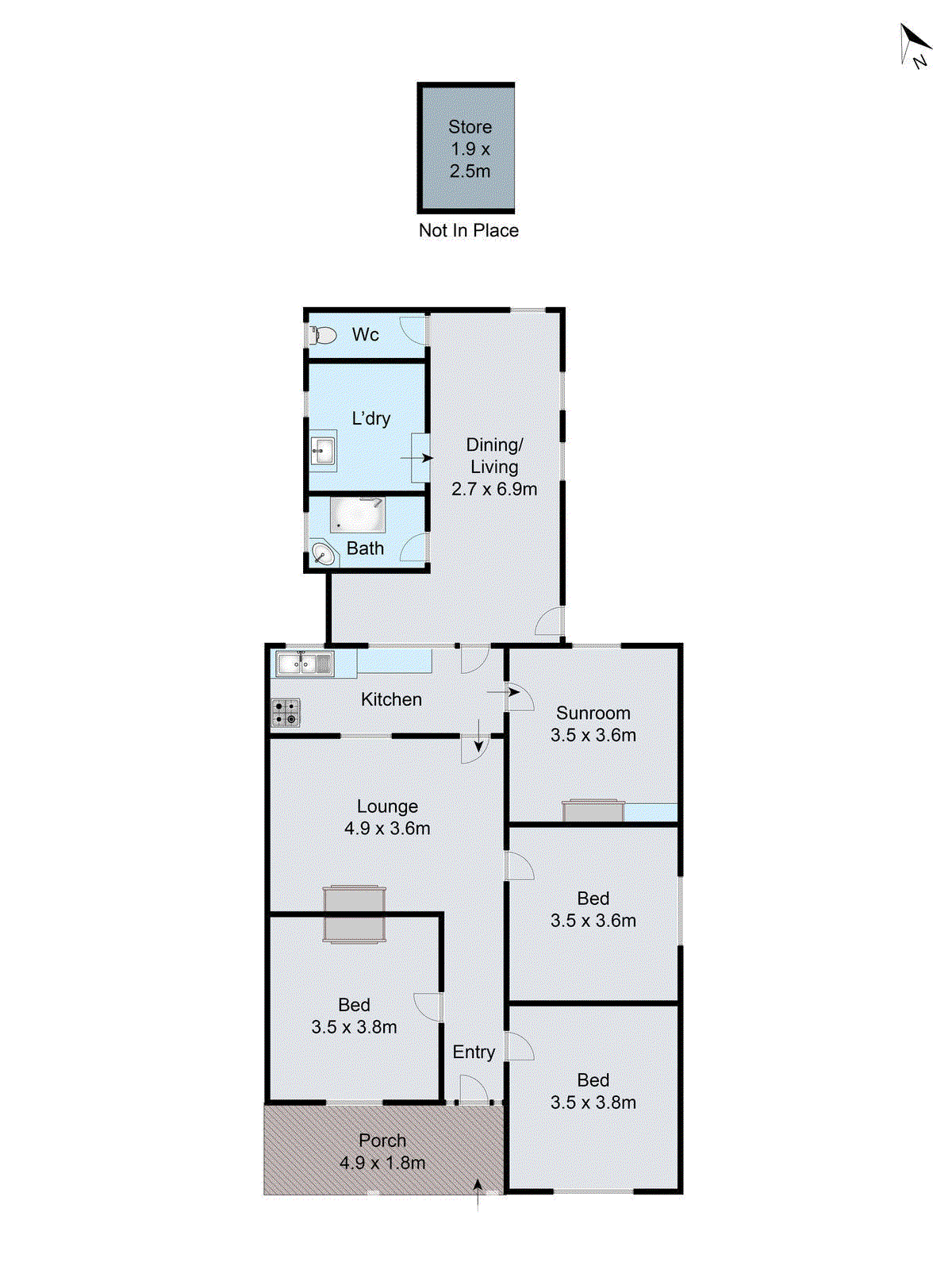 219 McKillop Street, East Geelong VIC 3219 - Floorplan