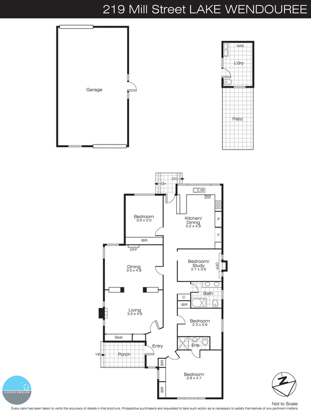 219 Mill Street, Lake Wendouree VIC 3350 - Floorplan
