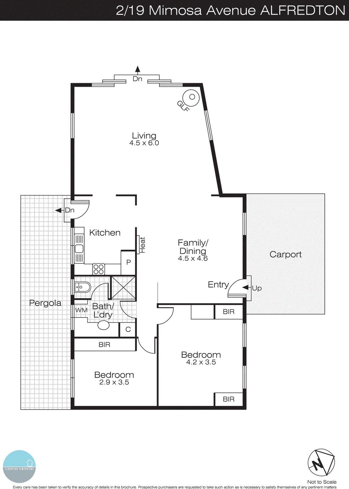 2/19 Mimosa Avenue, Alfredton VIC 3350 - Floorplan