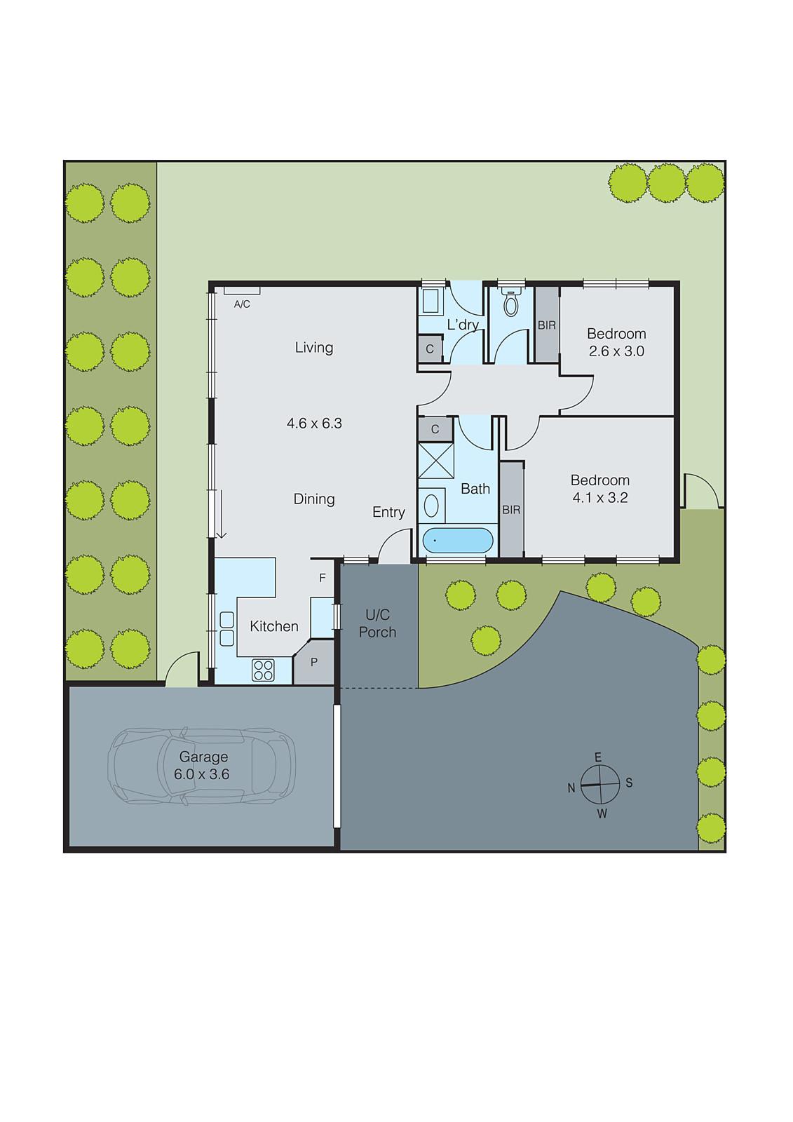2/19 Montpellier Drive, Highton VIC 3216 - Floorplan