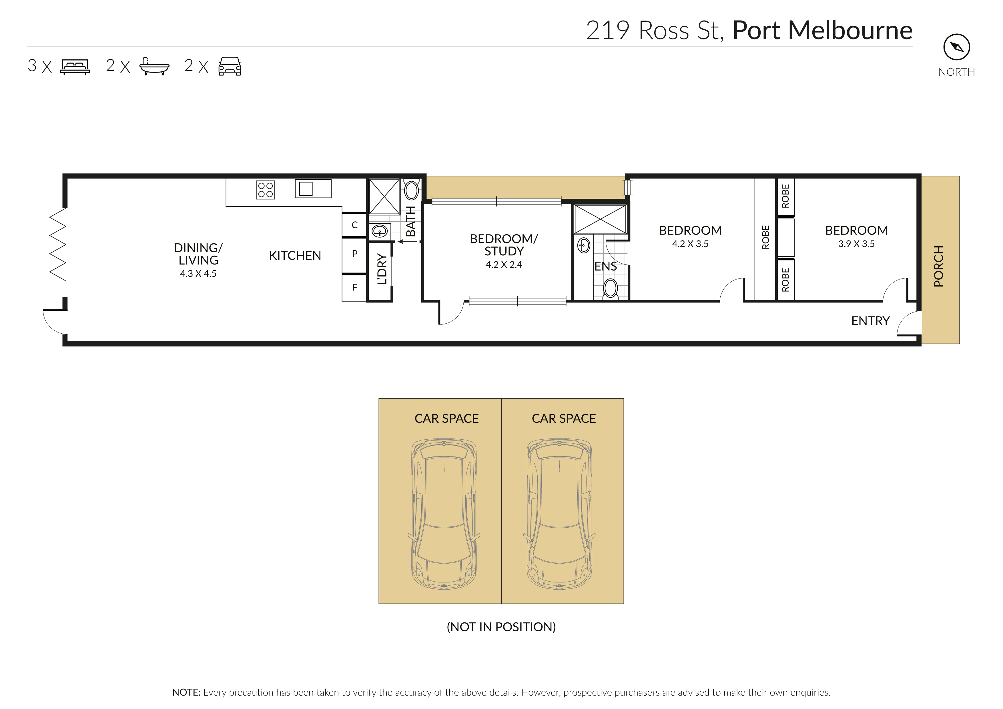 219 Ross Street, Port Melbourne VIC 3207 - Floorplan