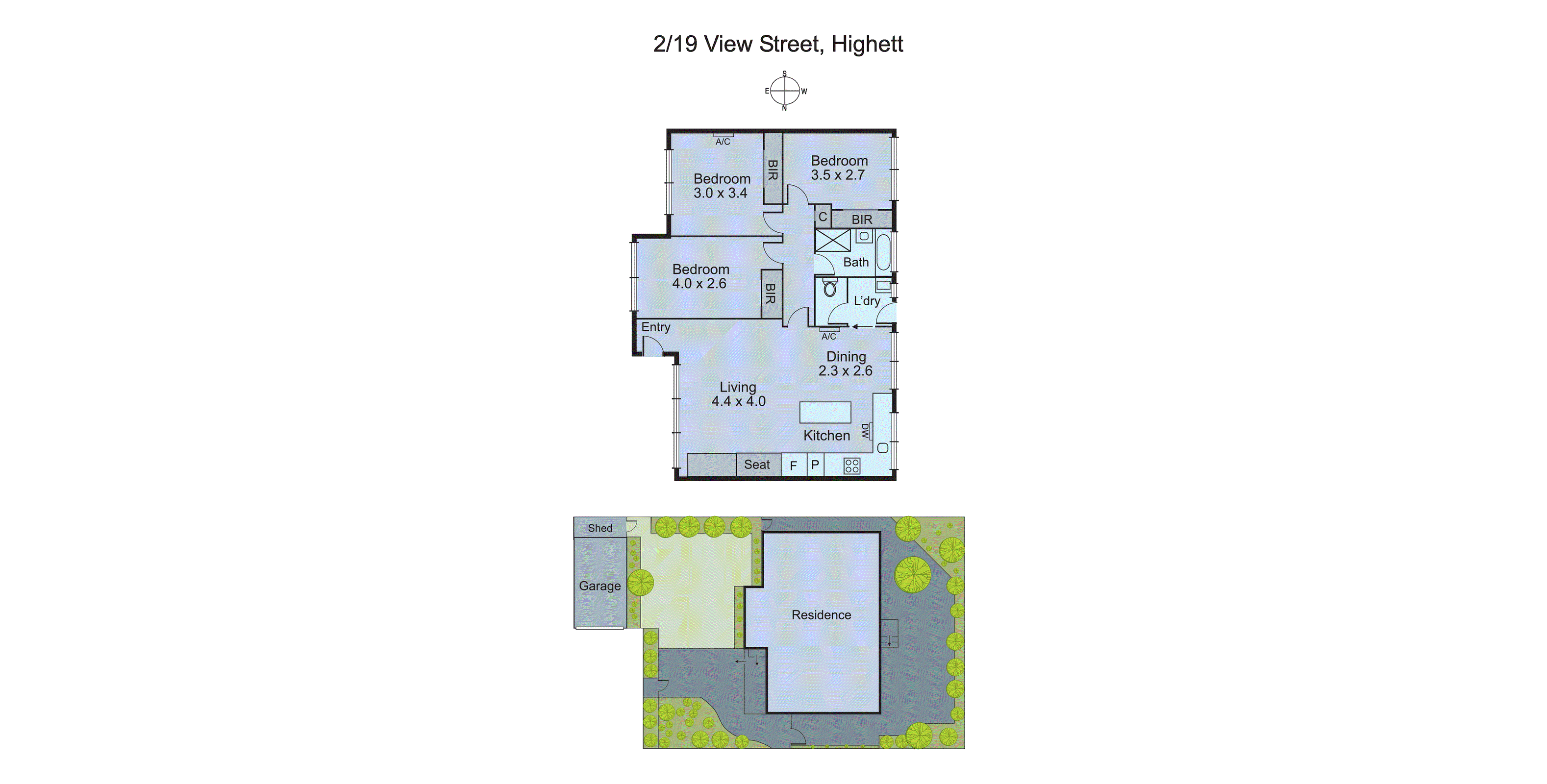 2/19 View Street, Highett VIC 3190 - Floorplan