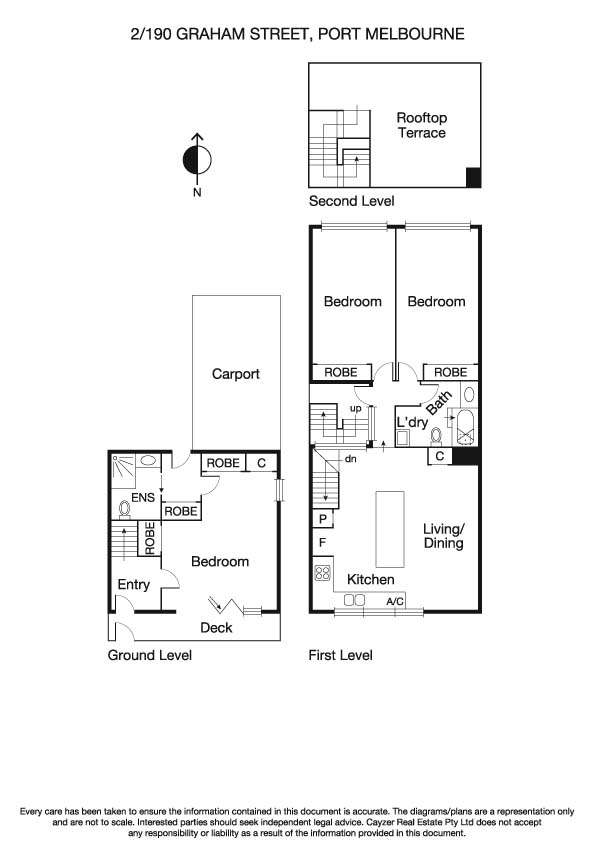 2/190 Graham Street, PORT MELBOURNE VIC 3207 - Floorplan