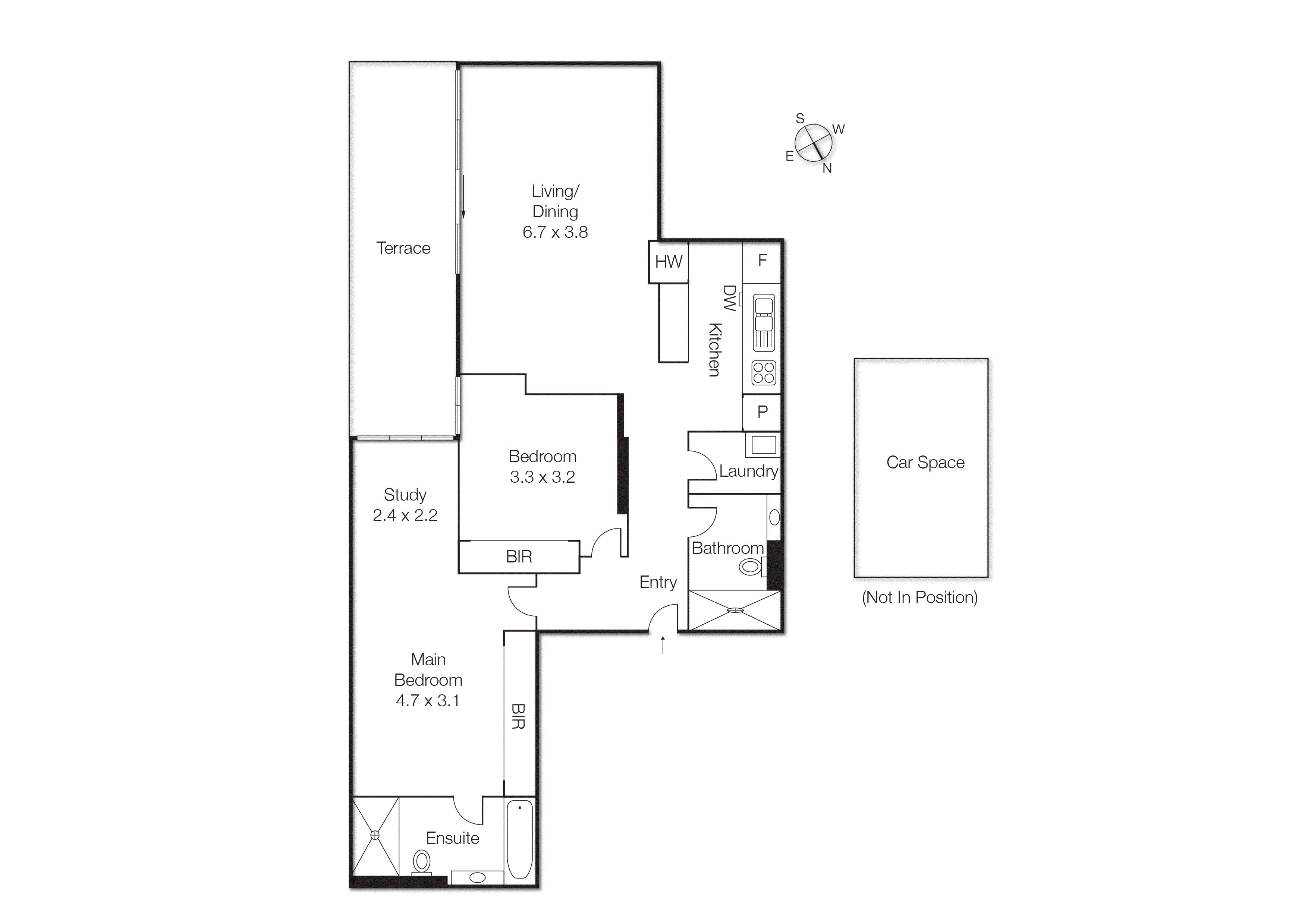 21/95 Rouse Street, Port Melbourne VIC 3207 - Floorplan