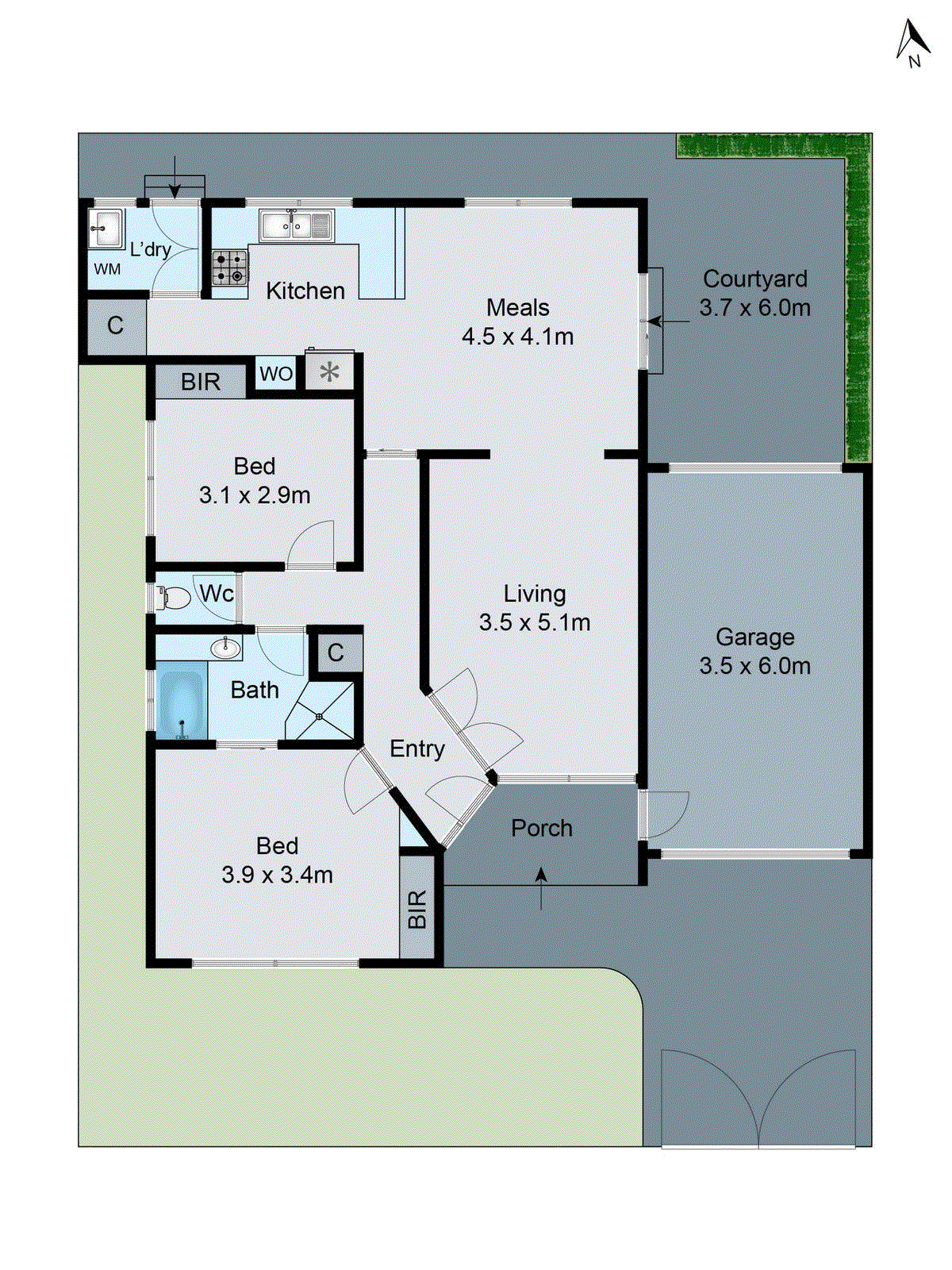 2/196 Clayton Road, Clayton VIC 3168 - Floorplan