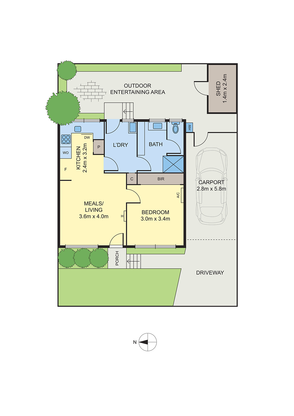 2/197 Boundary Road, Whittington VIC 3219 - Floorplan