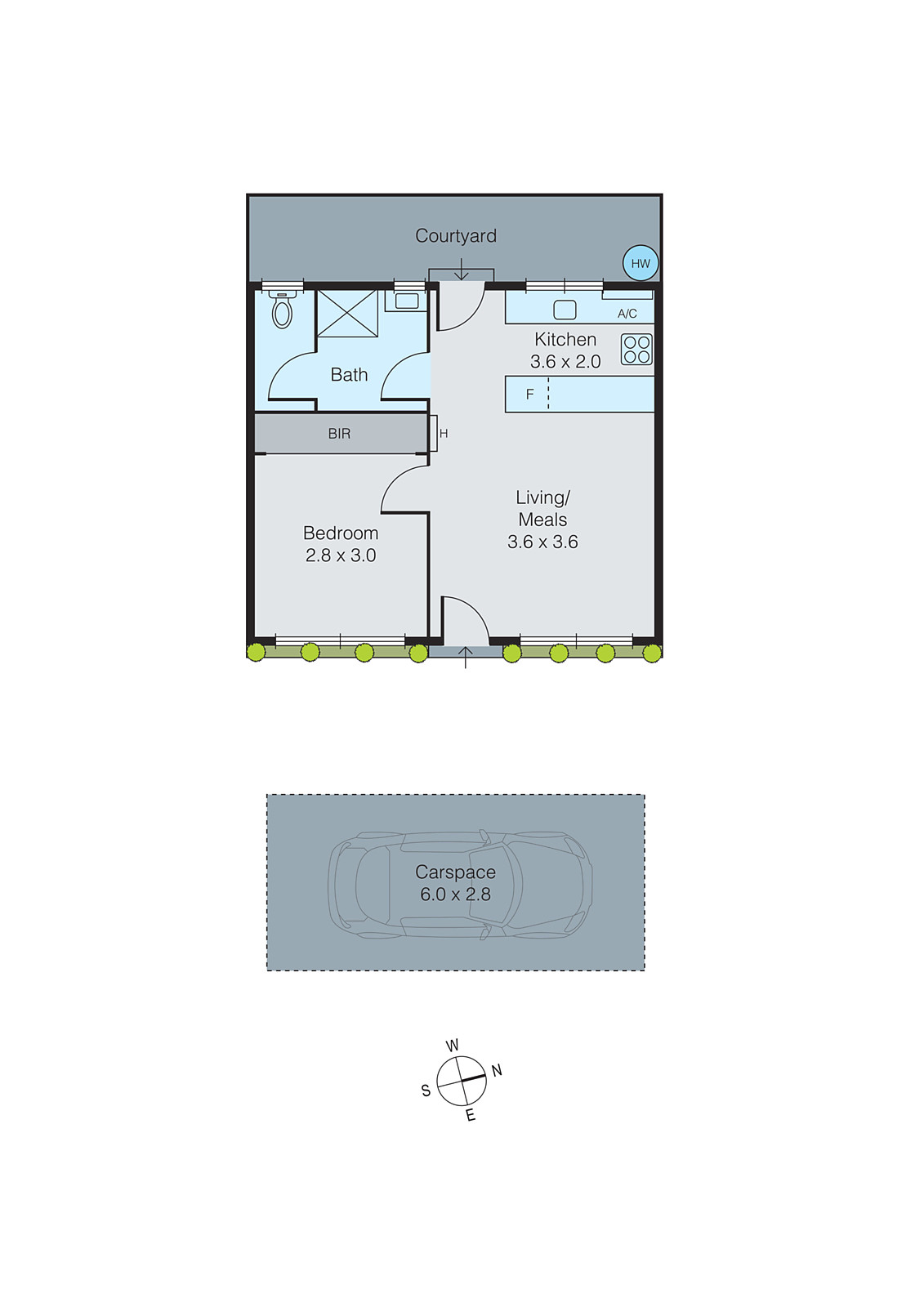2/198 Aberdeen Street, Geelong West VIC 3218 - Floorplan