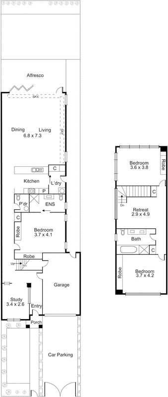 21A Clairmont Avenue, Bentleigh VIC 3204 - Floorplan