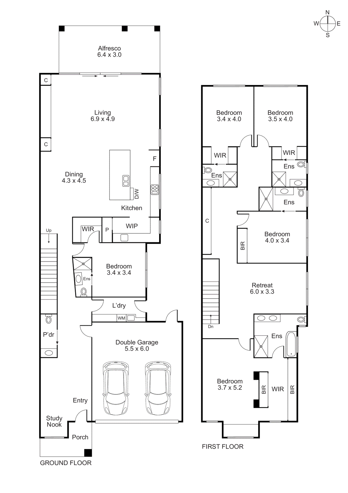 21B Monash Street, Bentleigh East VIC 3165 - Floorplan