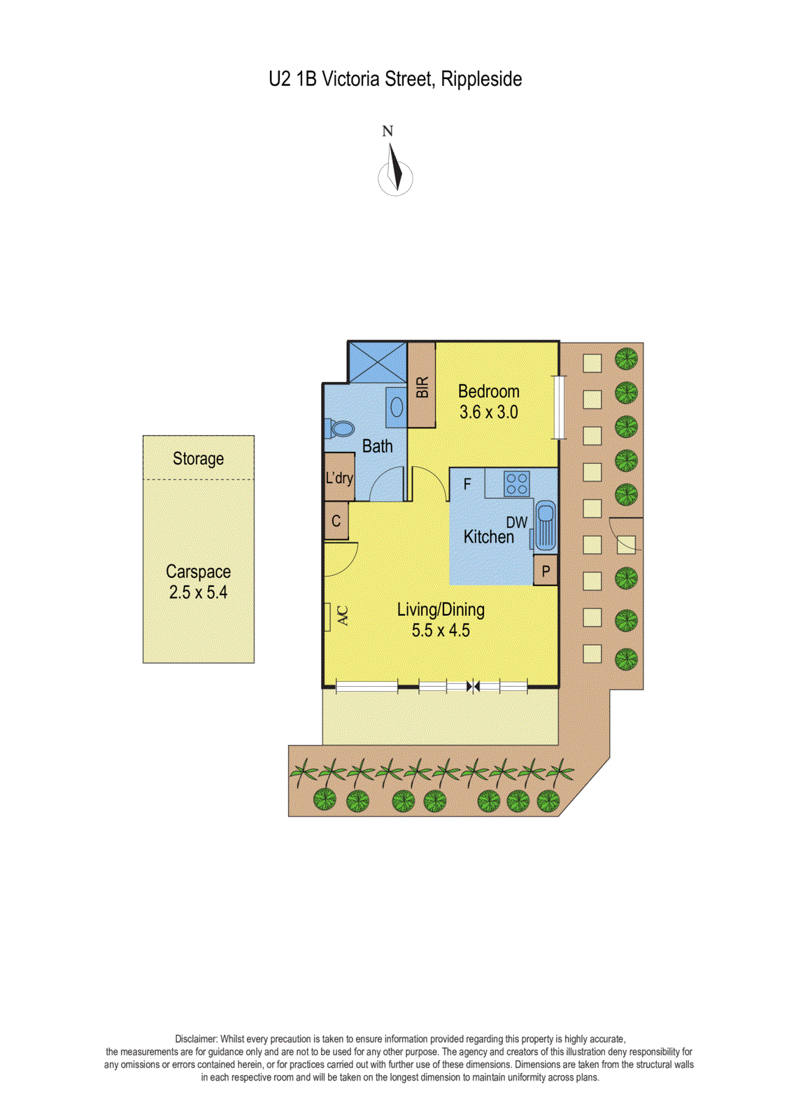 2/1B Victoria Street, Rippleside VIC 3215 - Floorplan