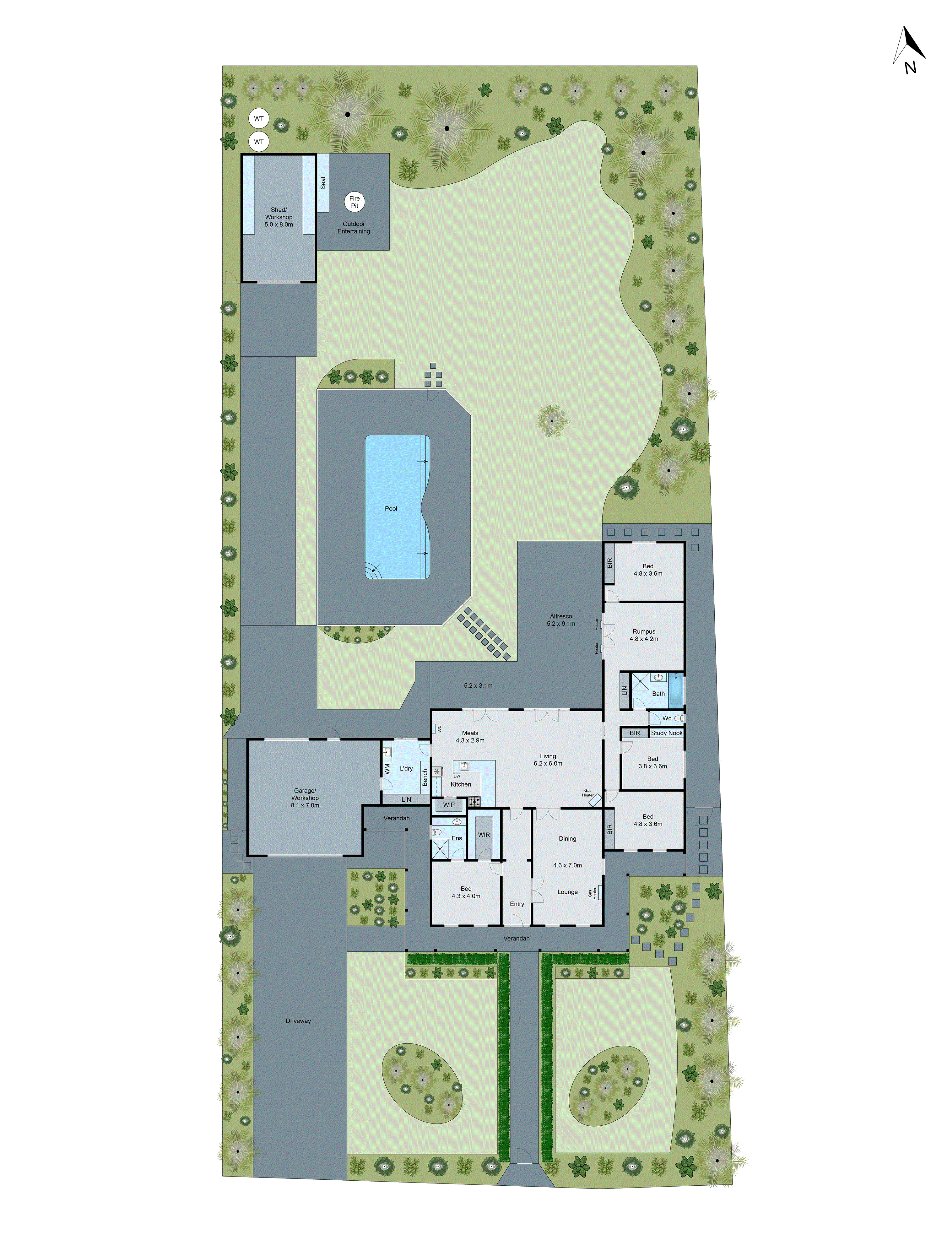 22-24 Brentwood Way, Waurn Ponds VIC 3216 - Floorplan
