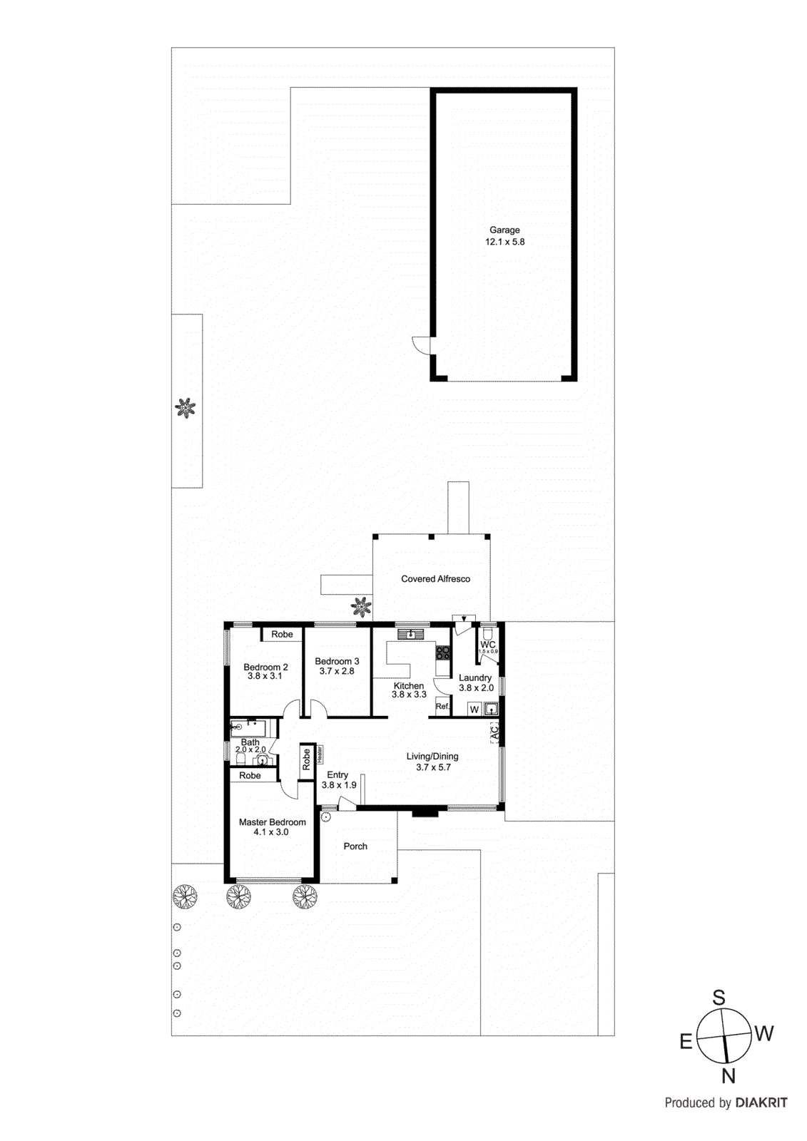 22 Admans Avenue, Seaford VIC 3198 - Floorplan