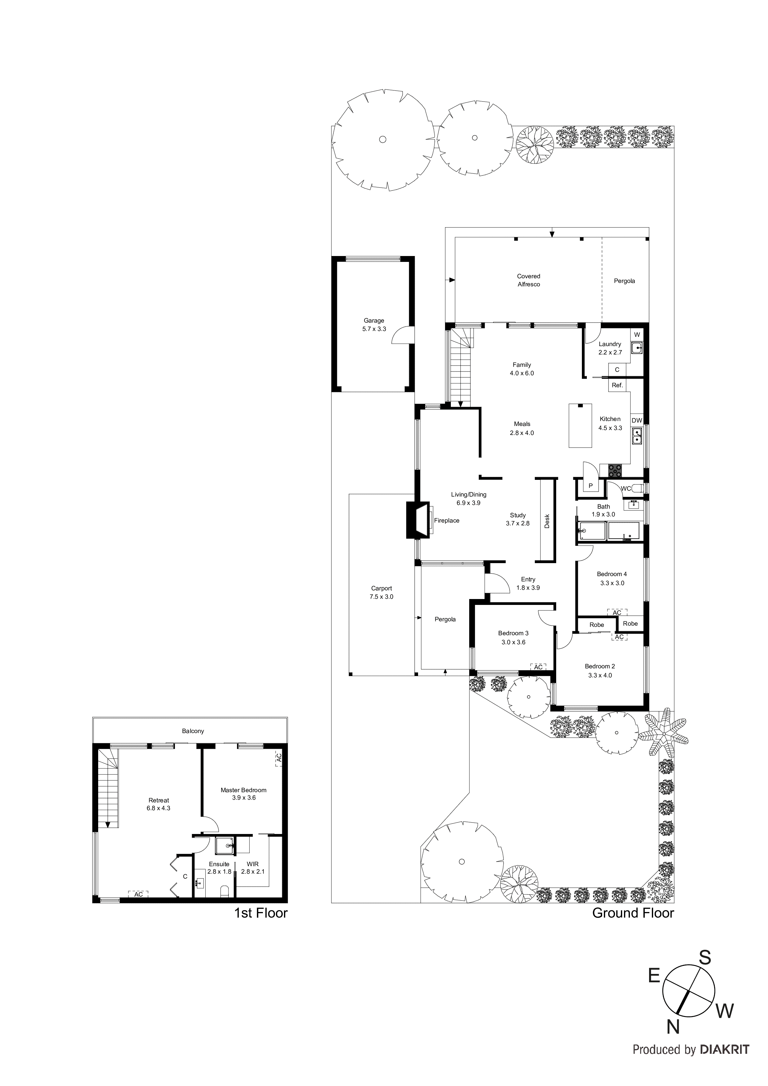 22 Albany Crescent, Aspendale VIC 3195 - Floorplan