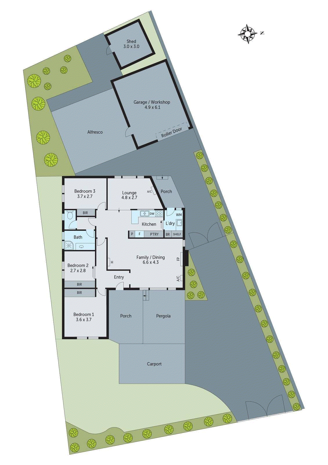 22 Andrew Street, Newcomb VIC 3219 - Floorplan