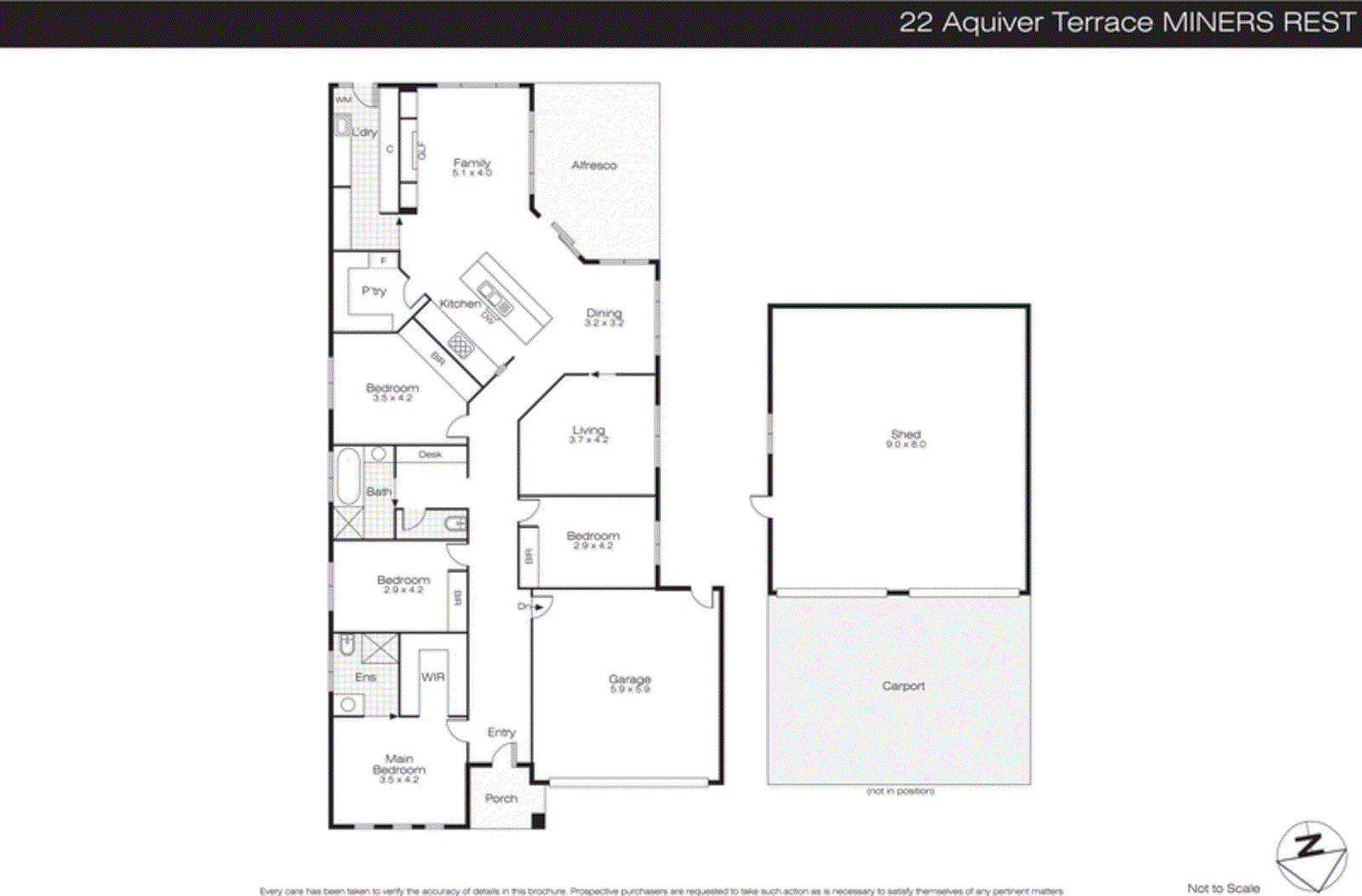 22 Aquiver Terrace, Miners Rest VIC 3352 - Floorplan