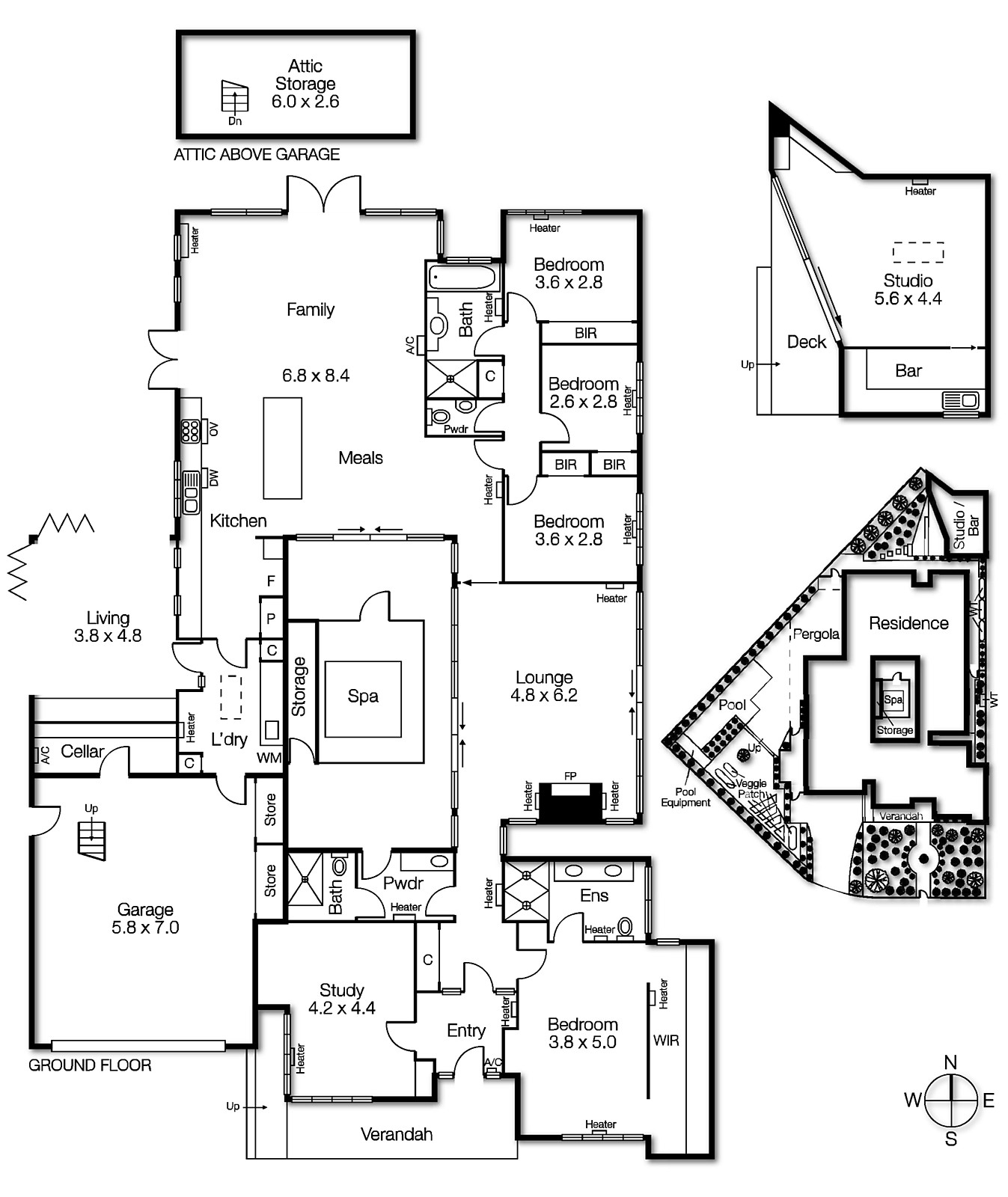 22 Avelin Street, Hampton VIC 3188 - Floorplan