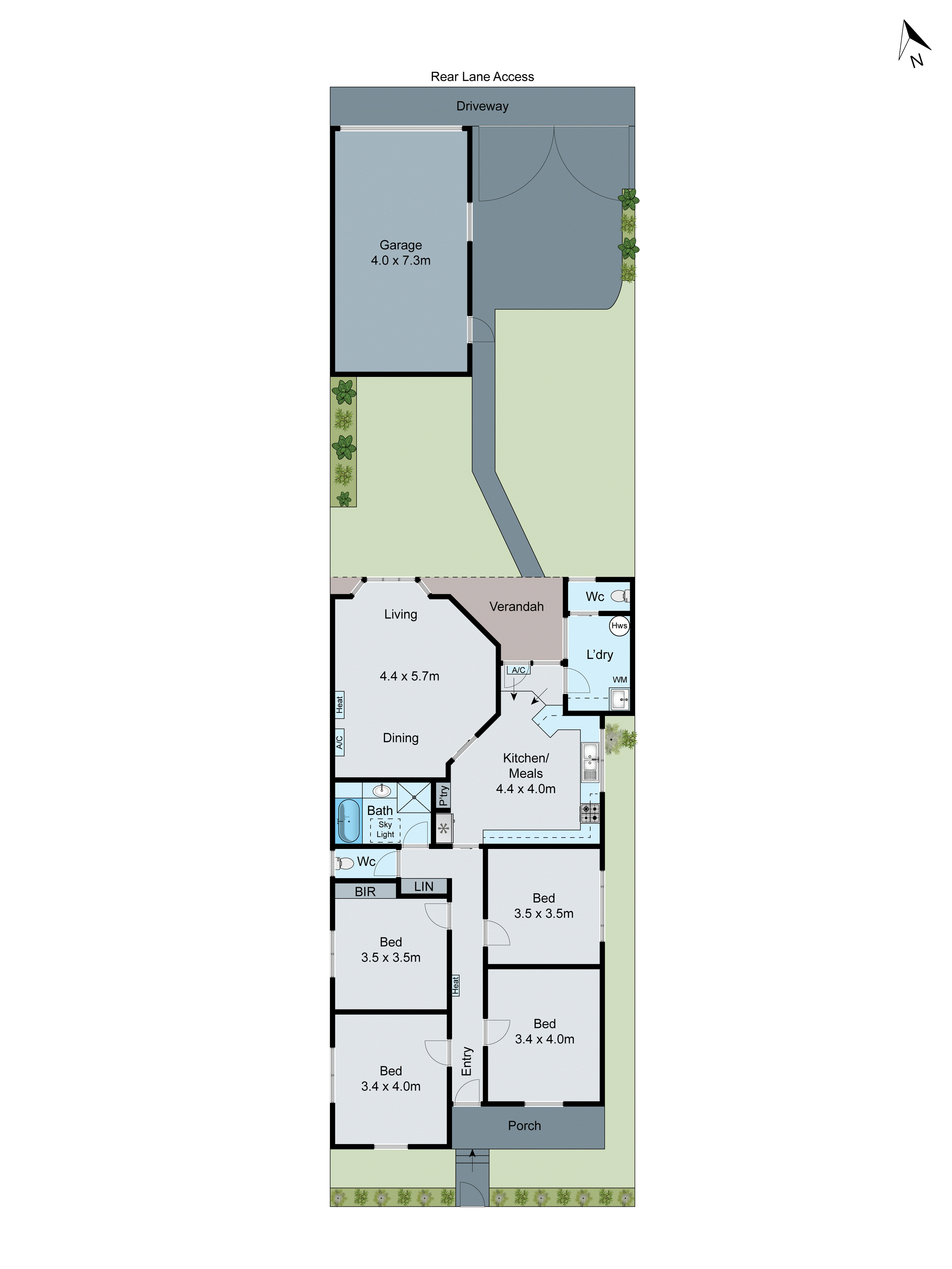 22 Avon Street, Geelong West VIC 3218 - Floorplan