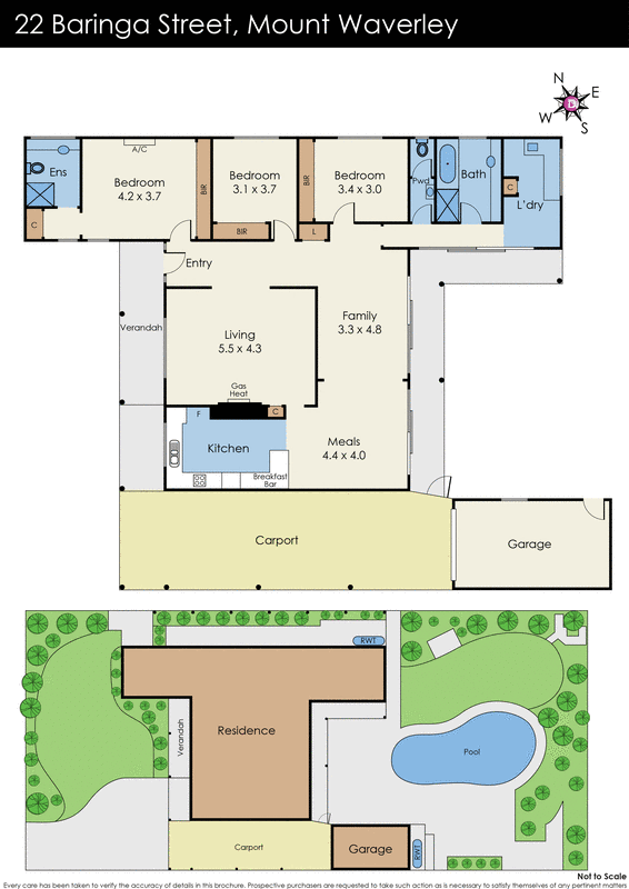 22 Baringa Street, Mount Waverley VIC 3149 - Floorplan