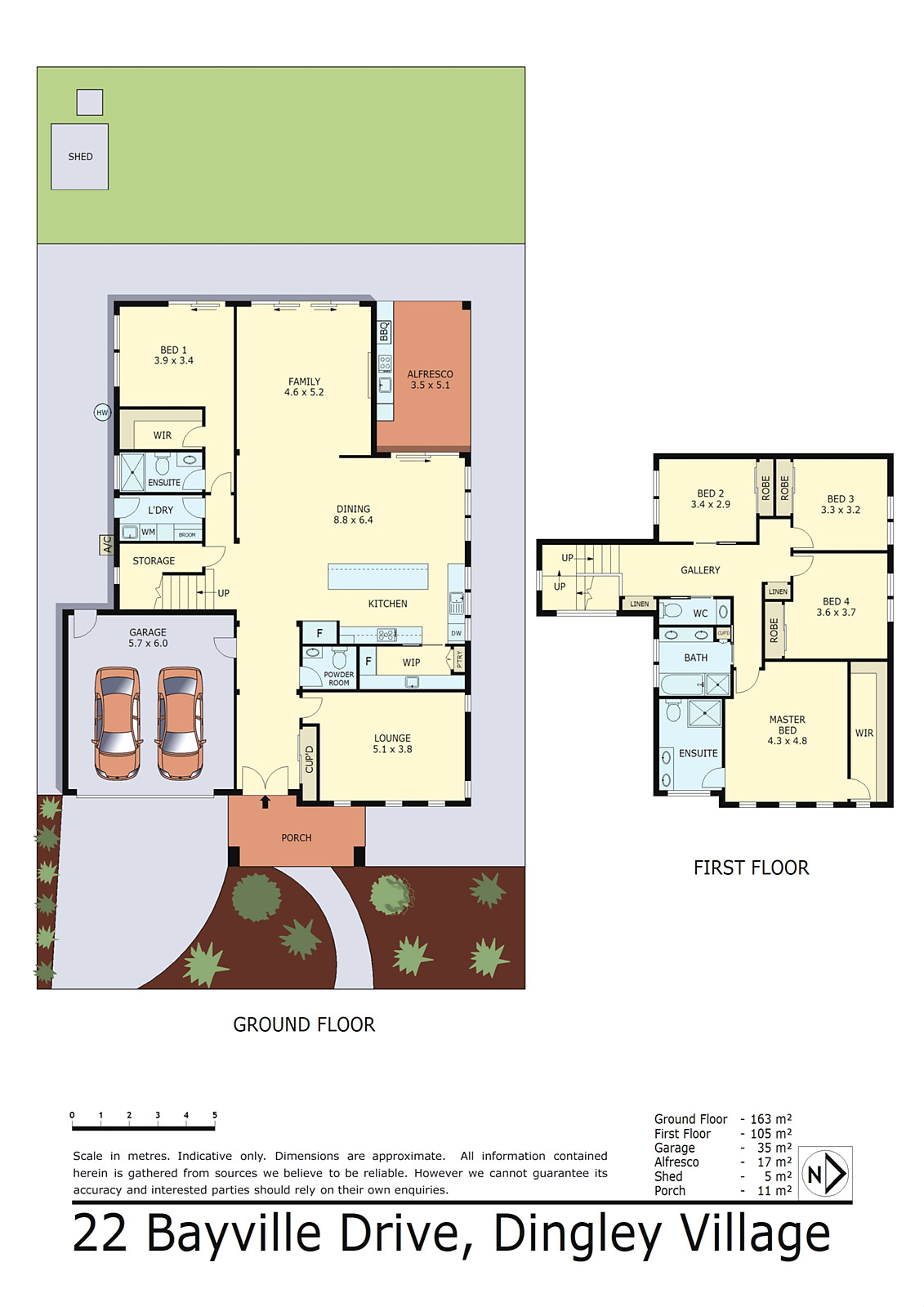 22 Bayville Drive, Dingley Village VIC 3172 - Floorplan