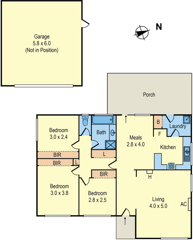 22 Bayville Drive, Dingley Village VIC 3172 - Floorplan