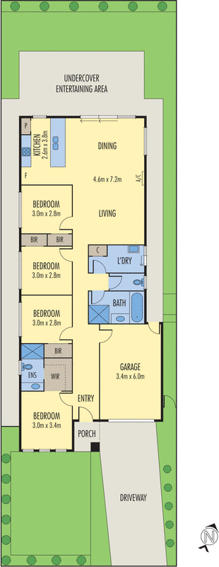 22 Beekeeper Road, Armstrong Creek VIC 3217 - Floorplan