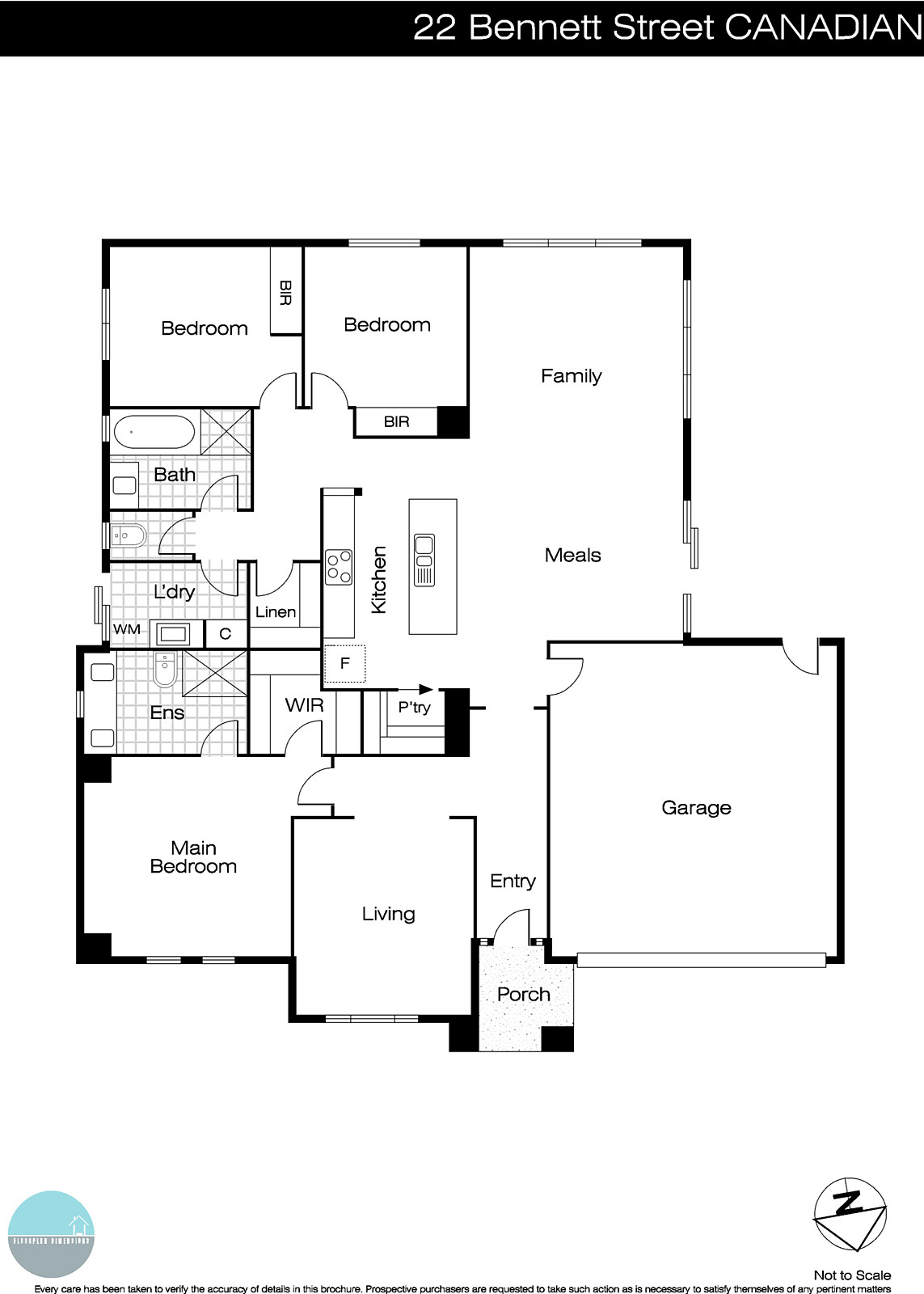 22 Bennett Street, Canadian VIC 3350 - Floorplan