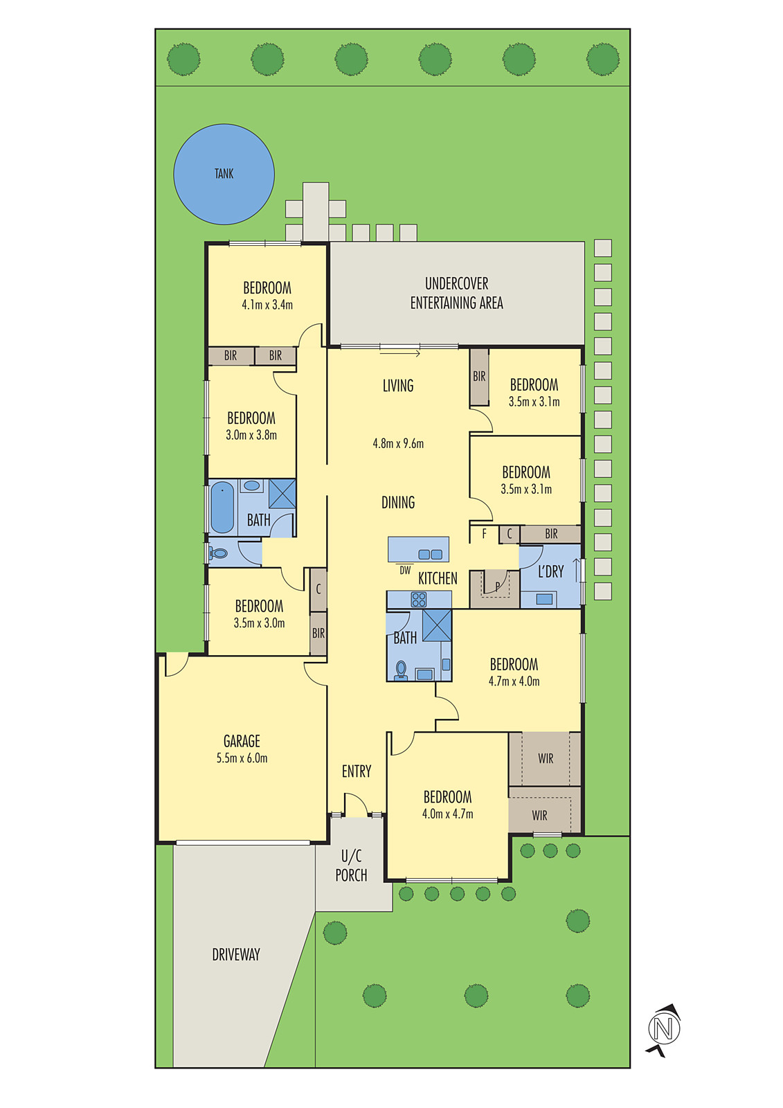 22 Bodega Street, Waurn Ponds VIC 3216 - Floorplan