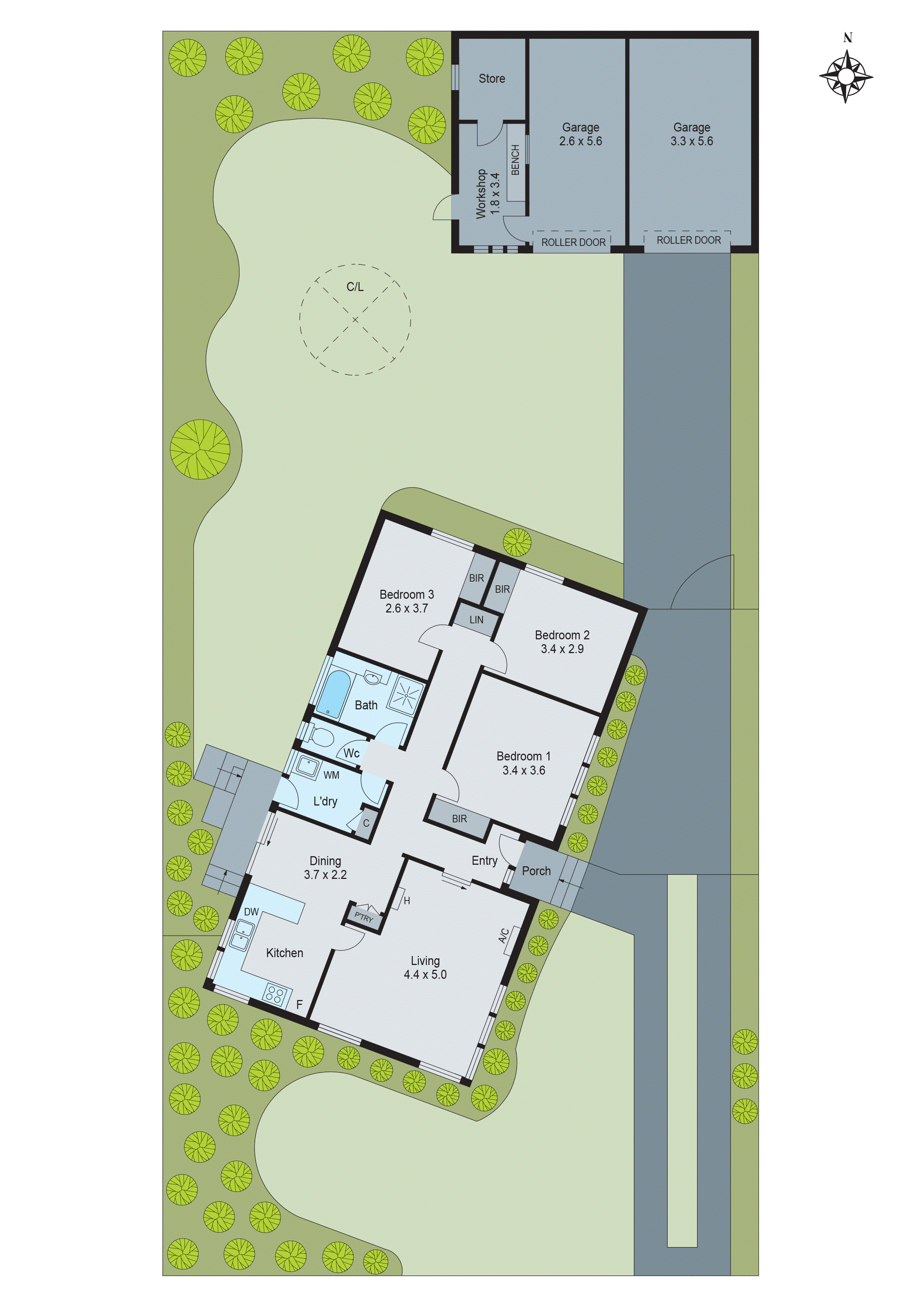 22 Boolarong Drive, Belmont VIC 3216 - Floorplan