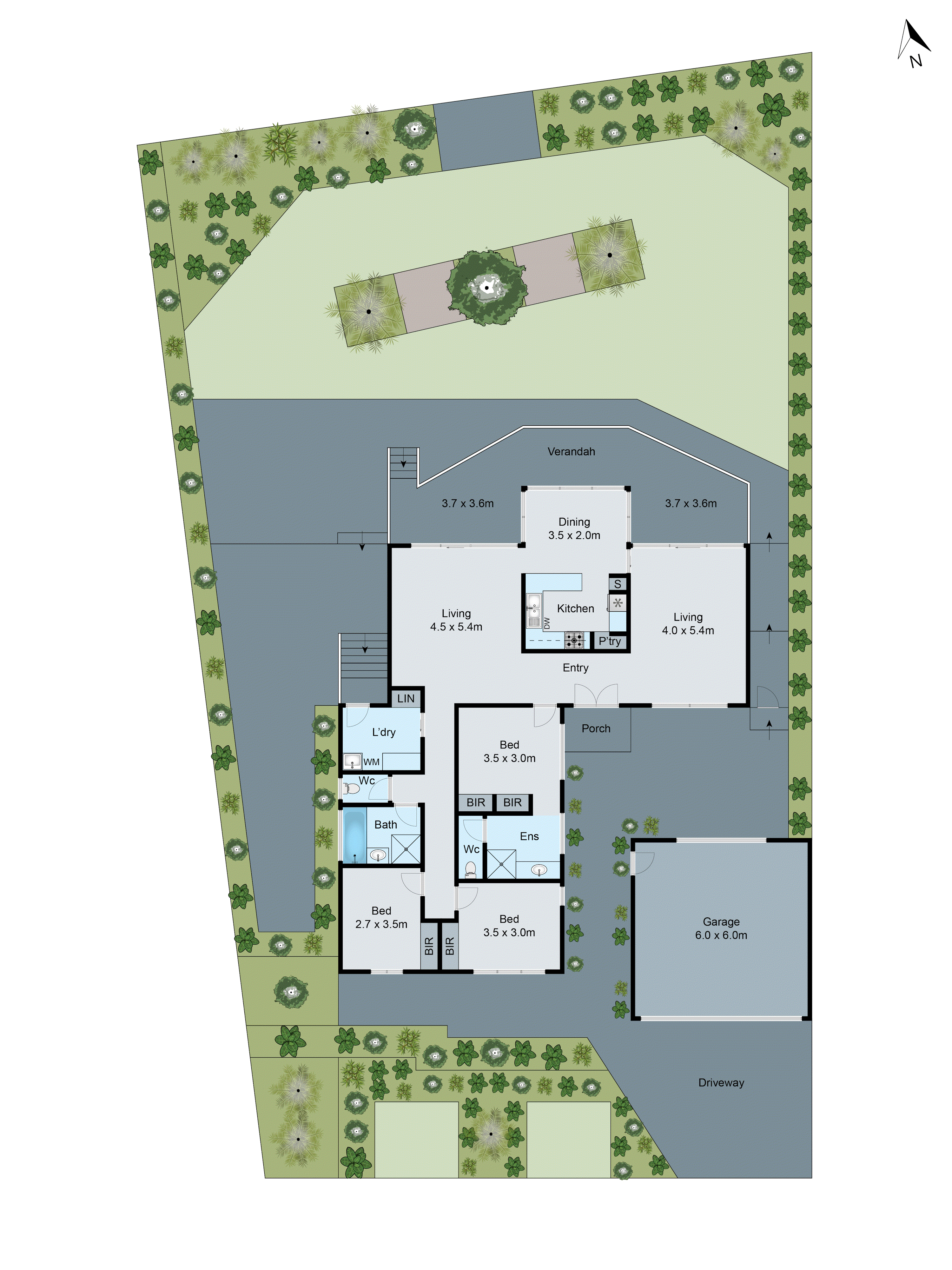 22 Burgundy Drive, Waurn Ponds VIC 3216 - Floorplan