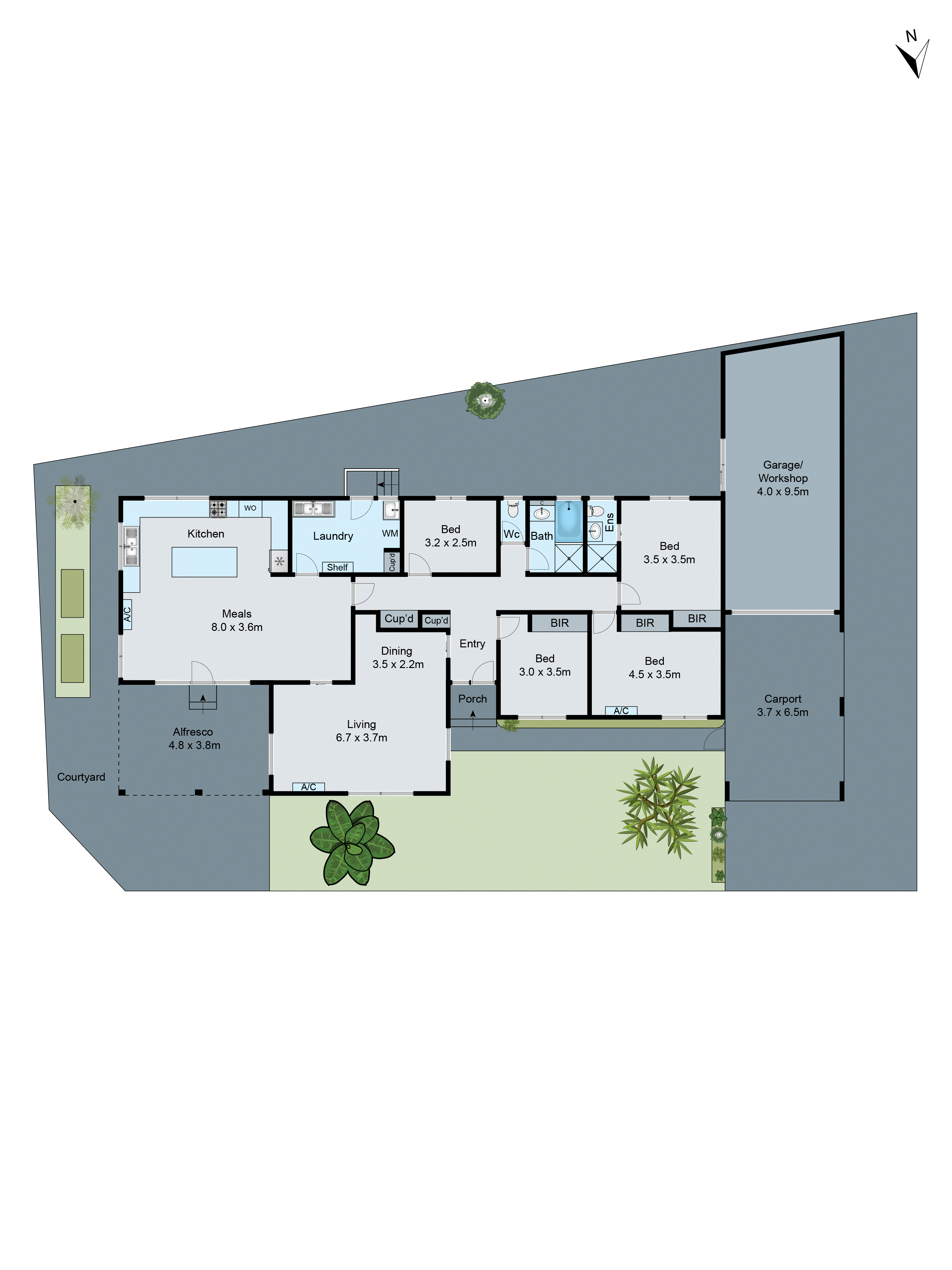 22 Carbine Avenue, Clarinda VIC 3169 - Floorplan