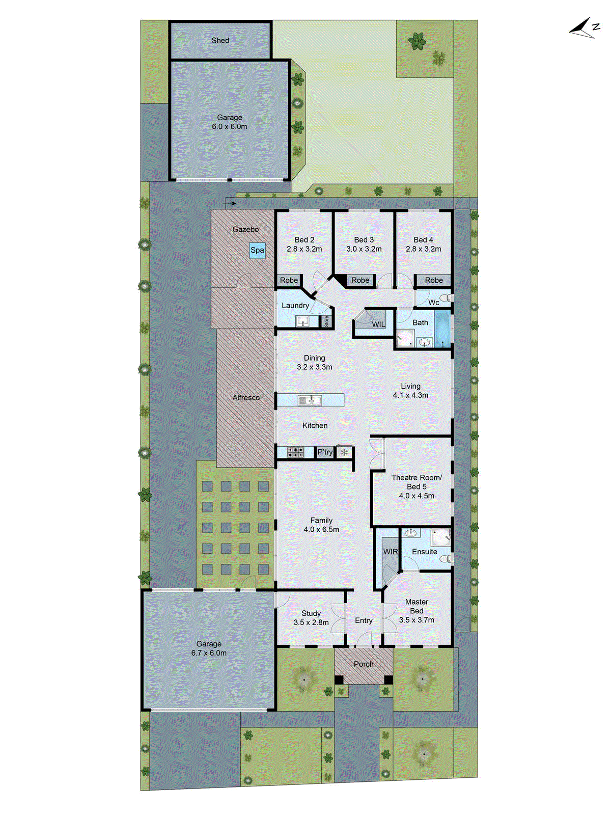 22 Carstairs Close, Grovedale VIC 3216 - Floorplan