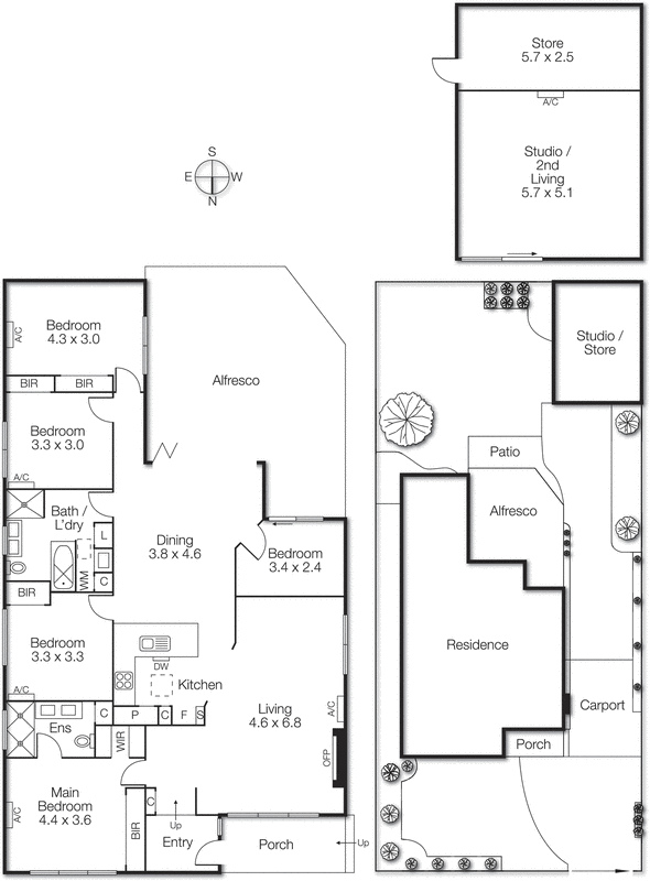 22 Castlewood Street, Bentleigh East VIC 3165 - Floorplan