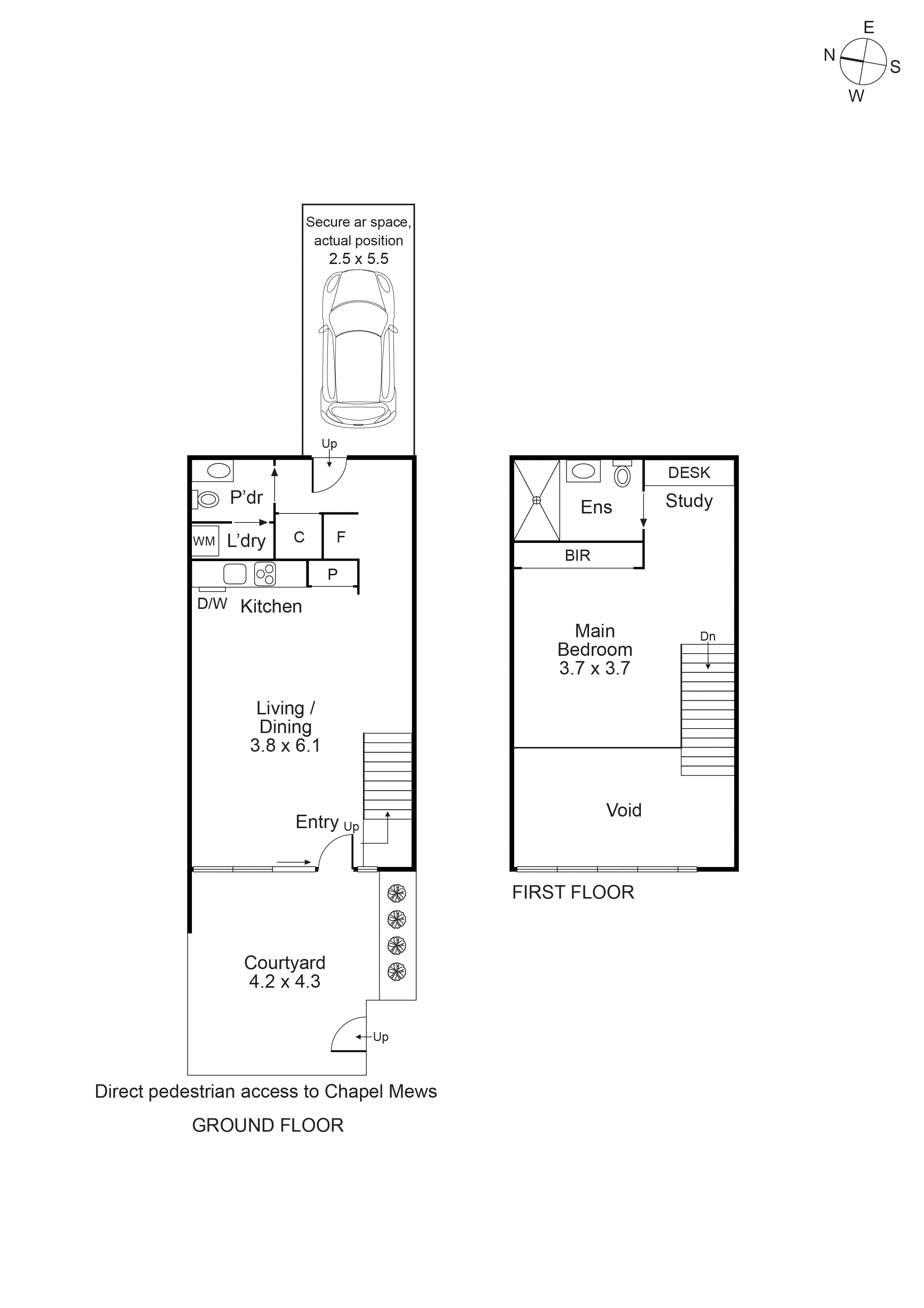 22 Chapel Mews, South Yarra VIC 3141 - Floorplan