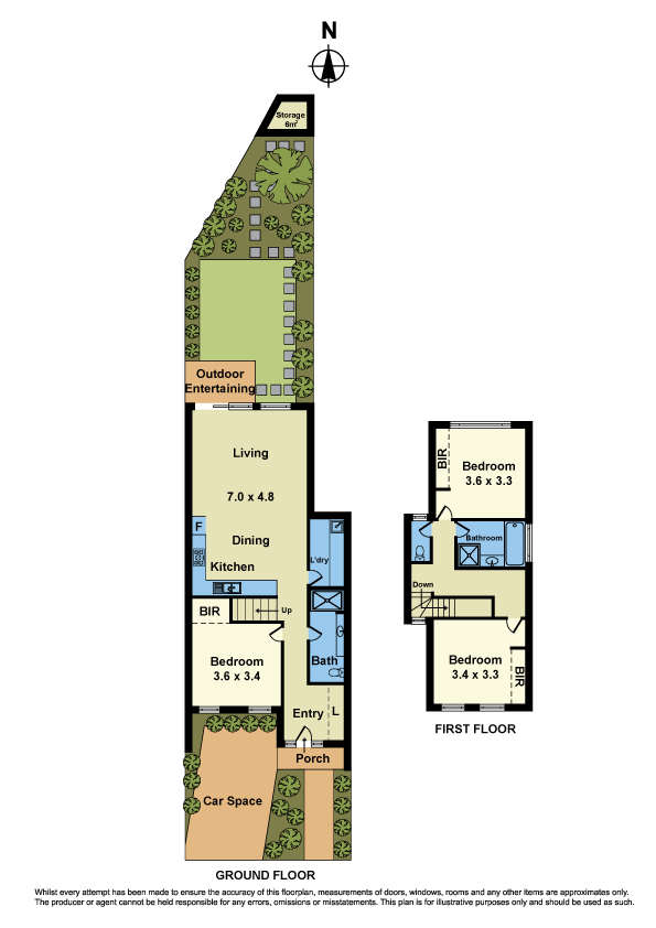 2/2 Charles Street, SEDDON VIC 3011 - Floorplan
