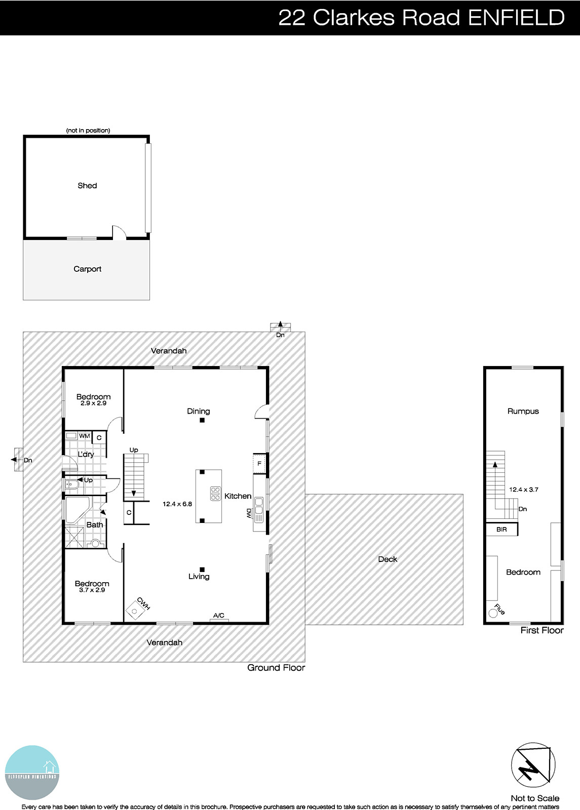 22 Clarkes Road, Enfield VIC 3352 - Floorplan