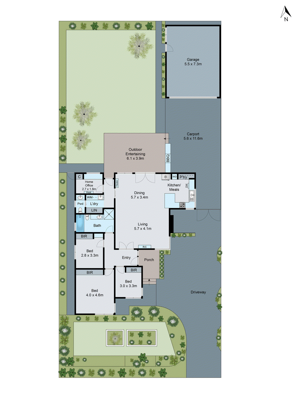 22 Cuthbert Avenue, Highton VIC 3216 - Floorplan